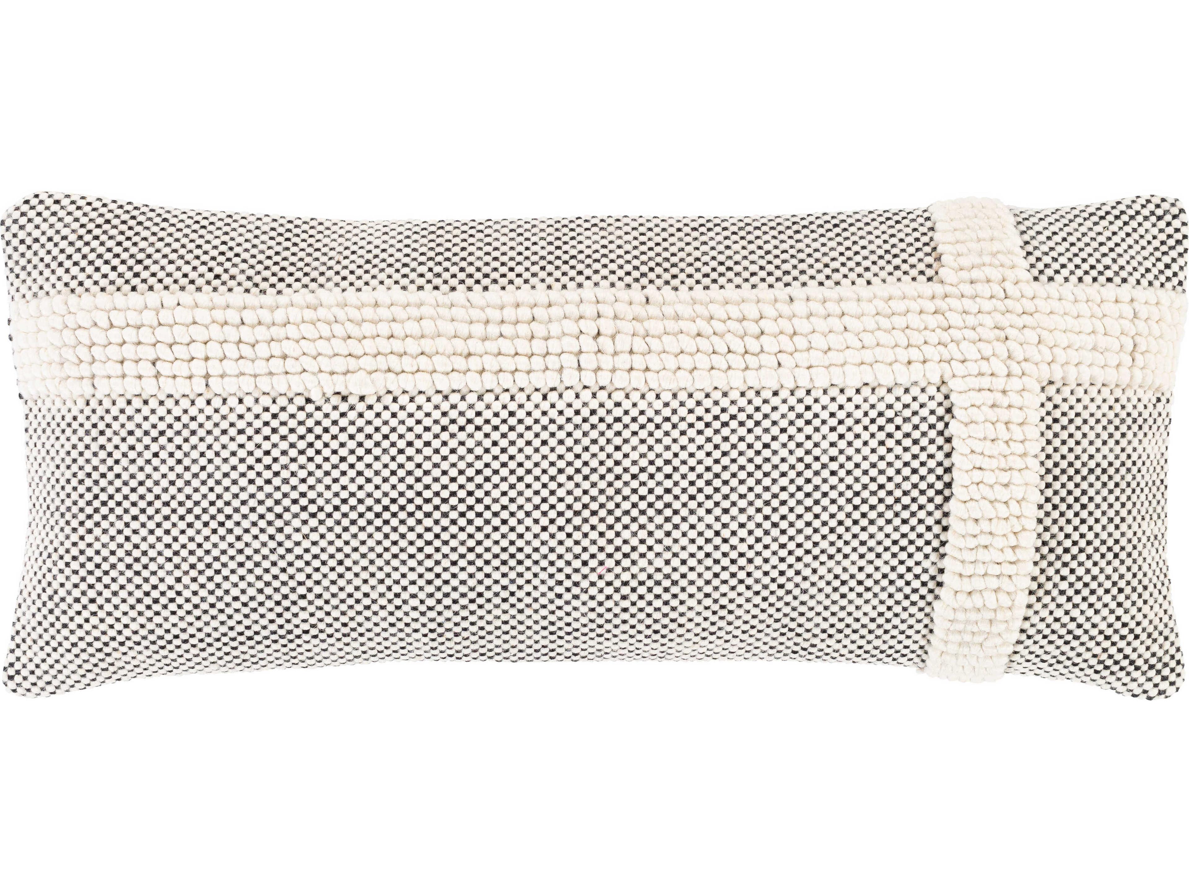 Surya Harlow Beige / Cream / Black Pillow