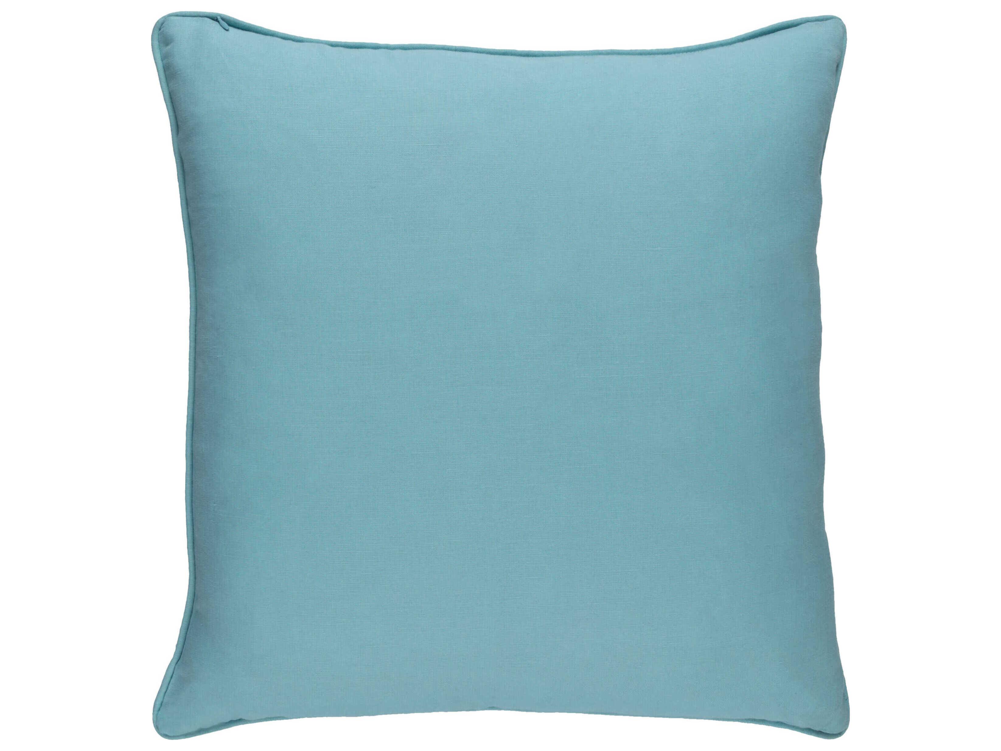 Surya Hessian Aqua Pillow