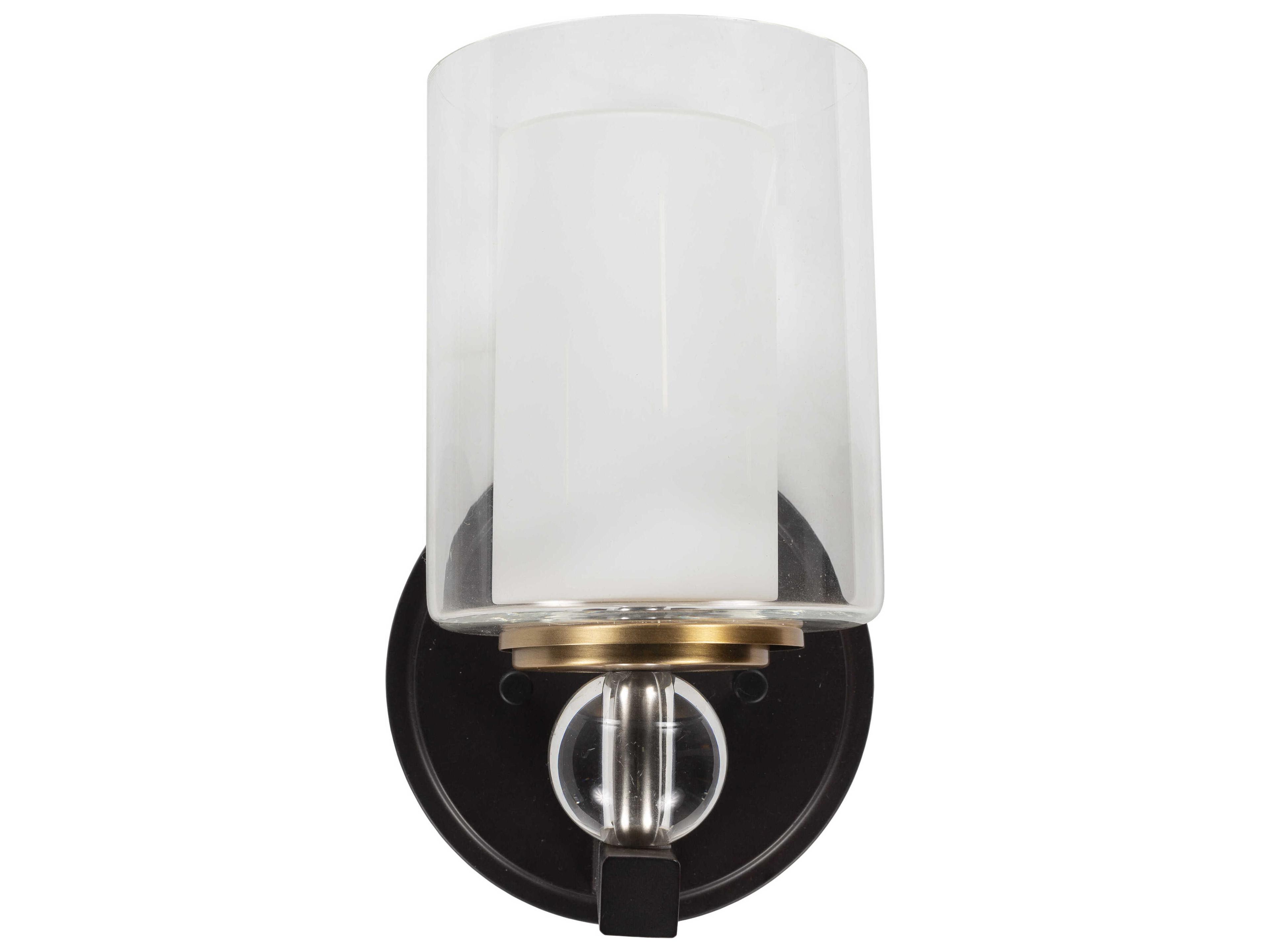 Surya Horatio 1-Light Black Wall Sconce