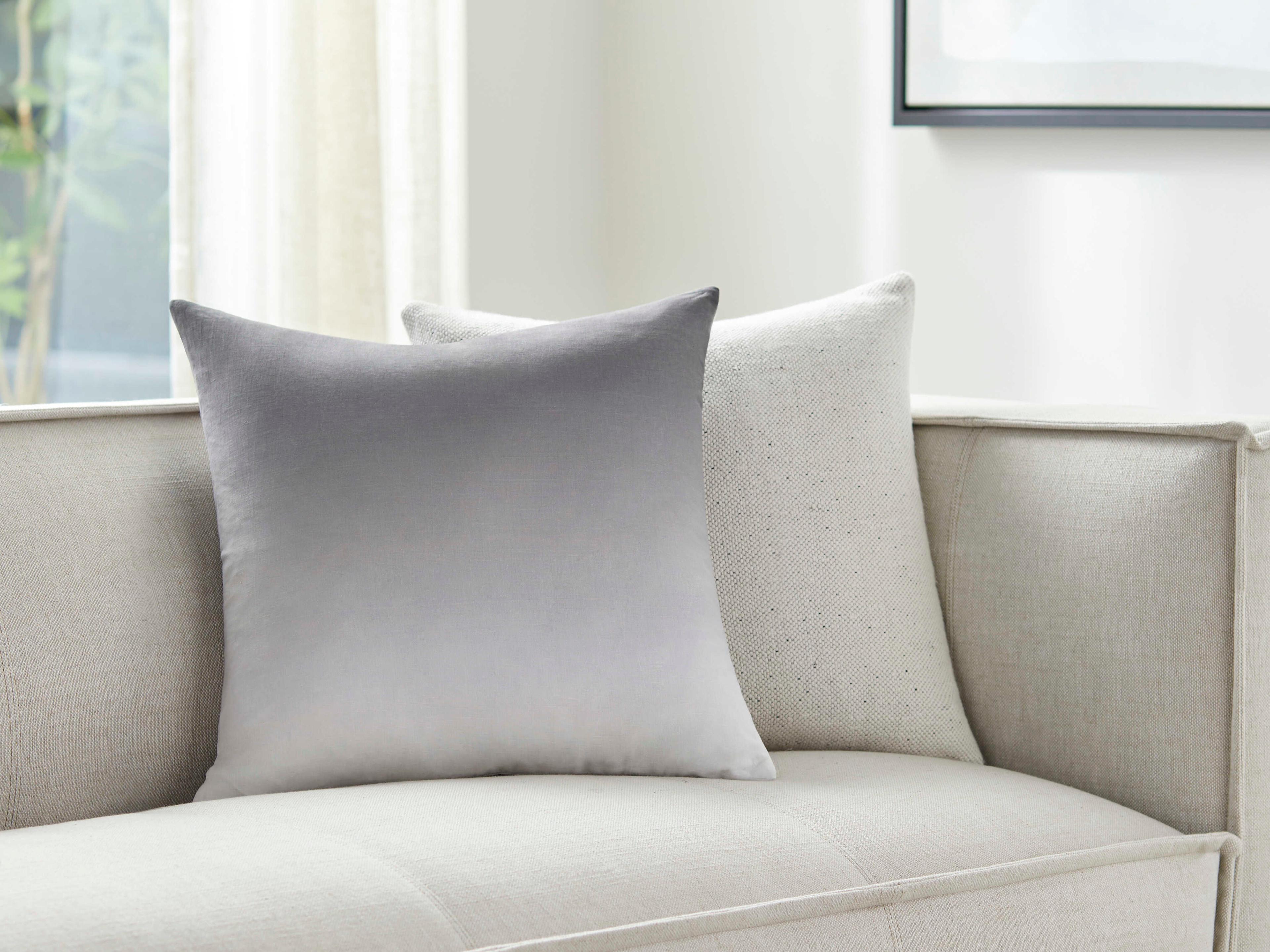 Surya Hyrum Charcoal Pillow