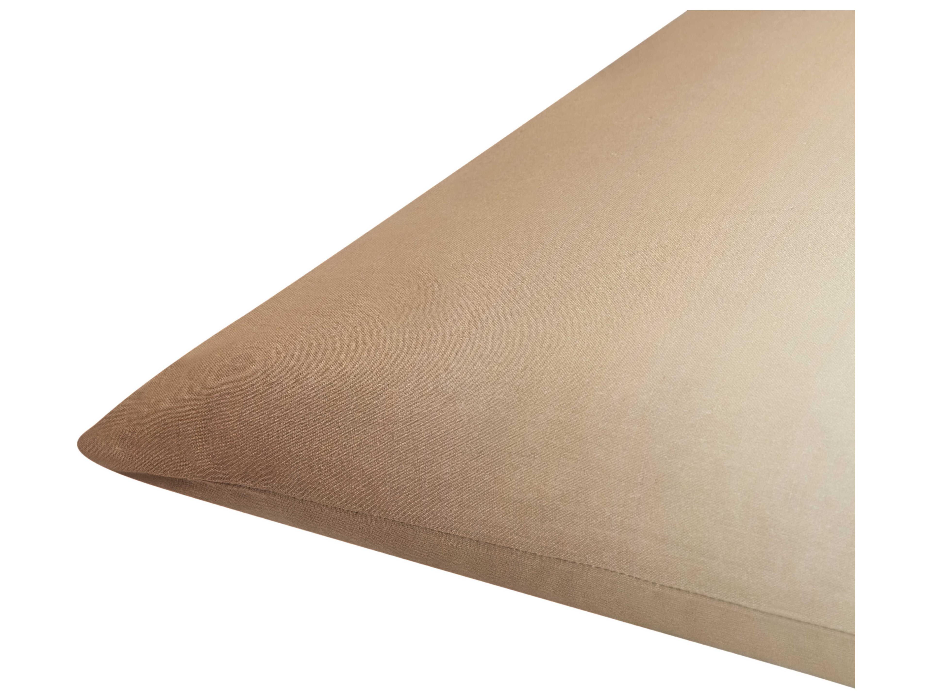 Surya Hyrum Medium Brown Pillow