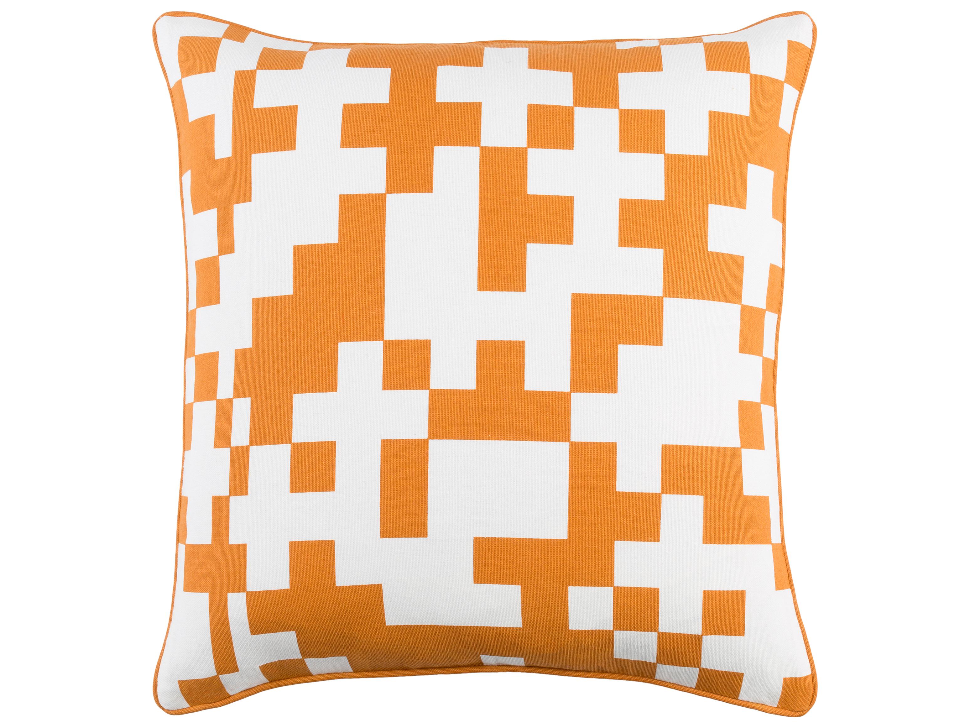 Surya Inga Orange Pillow