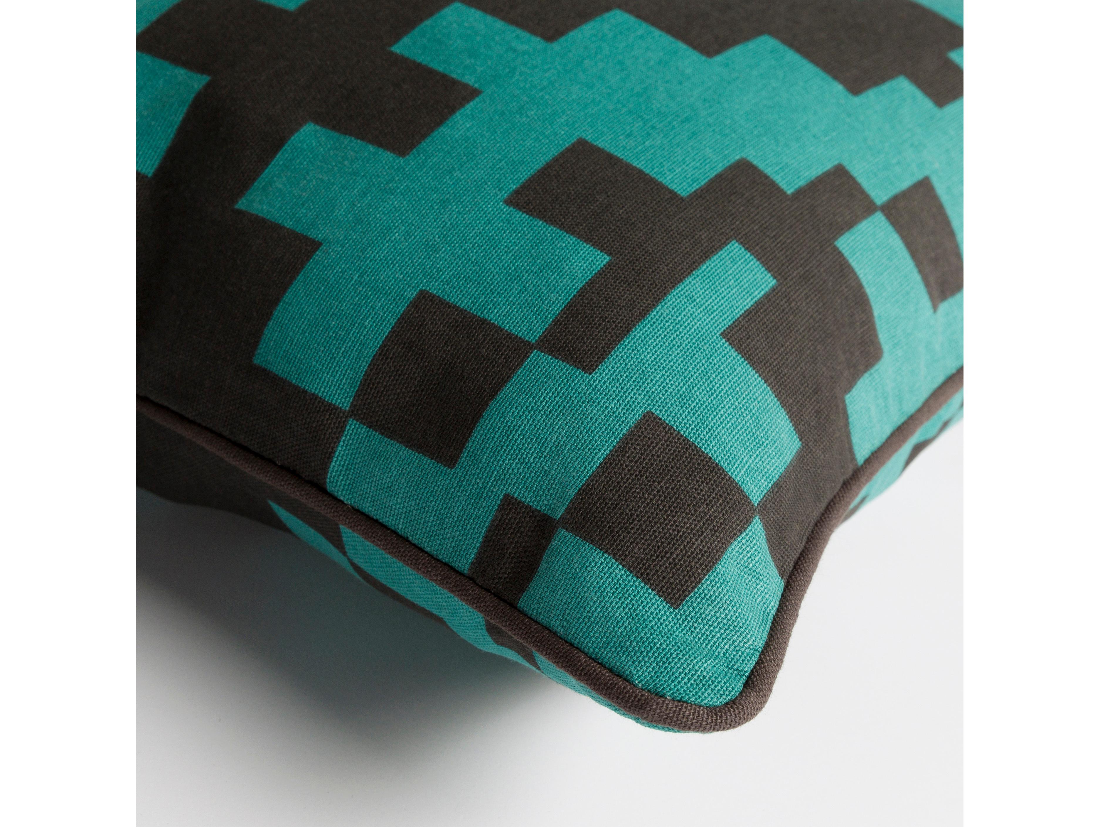 Surya Inga Teal Pillow