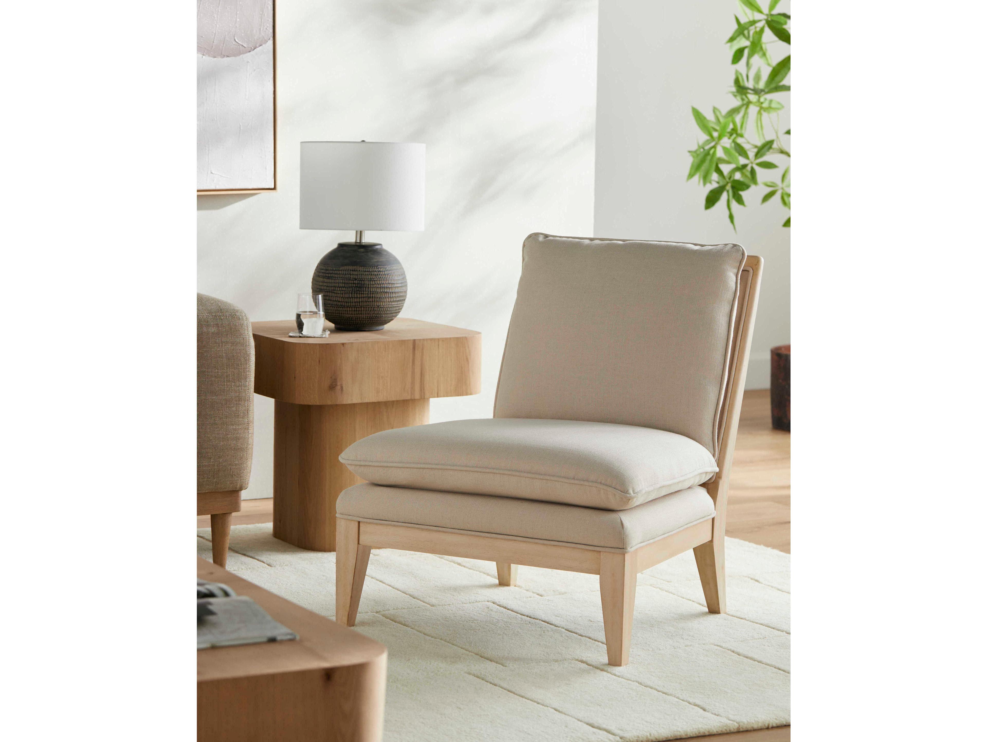 Surya Inwood Beige Accent Chair