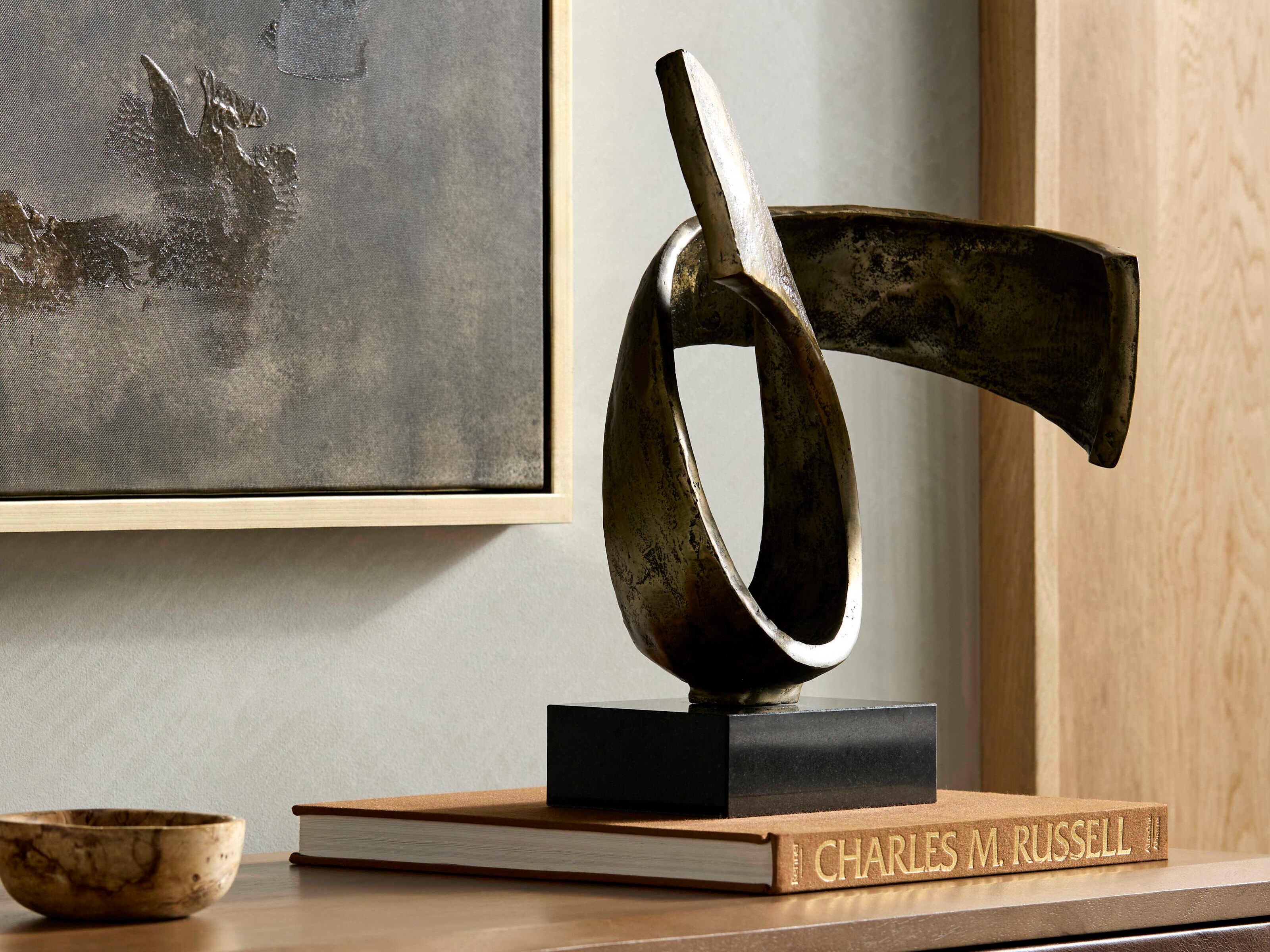 Surya Icaro Gold Sculpture