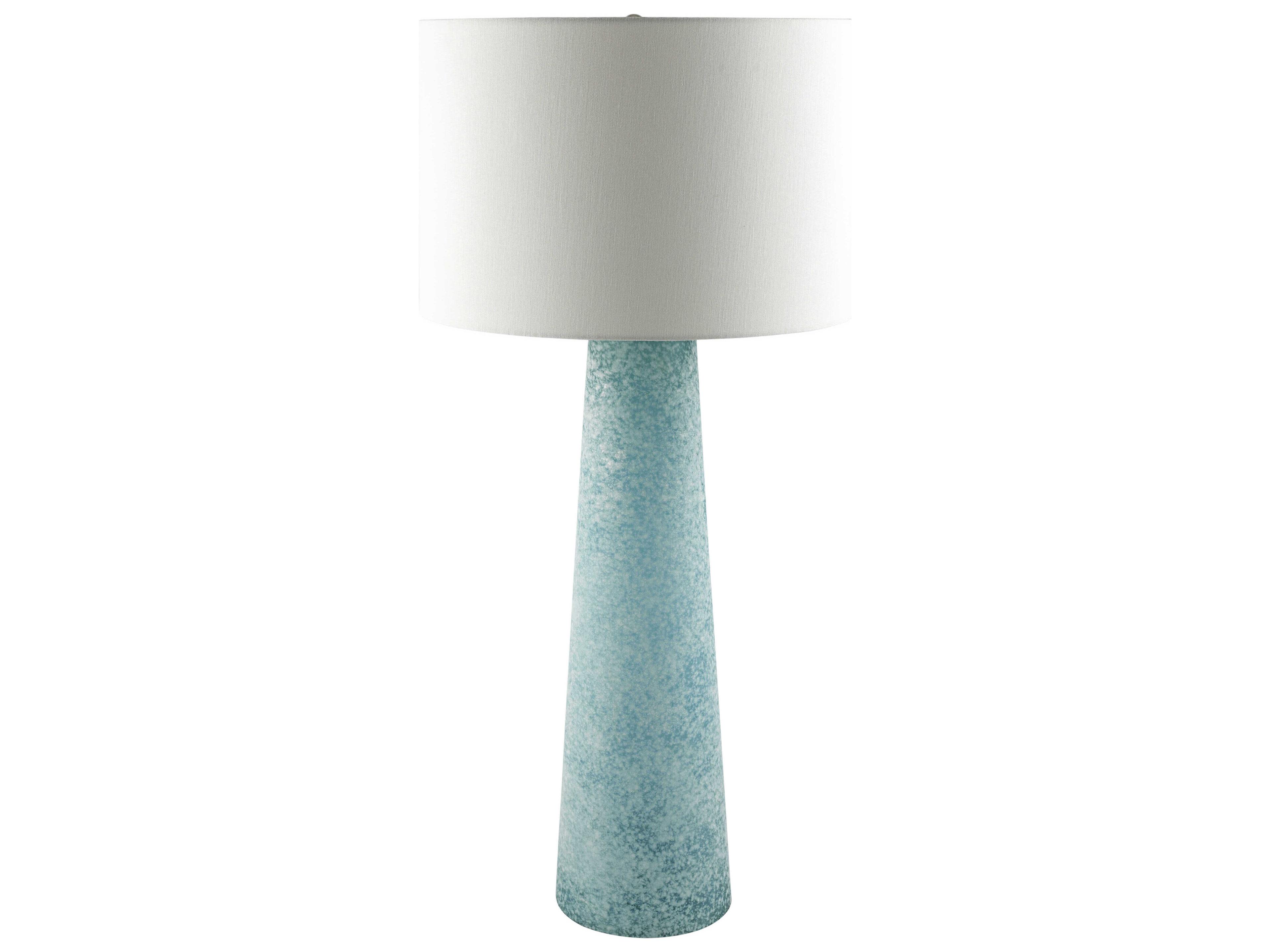 Surya Isolde Blue Buffet Lamp
