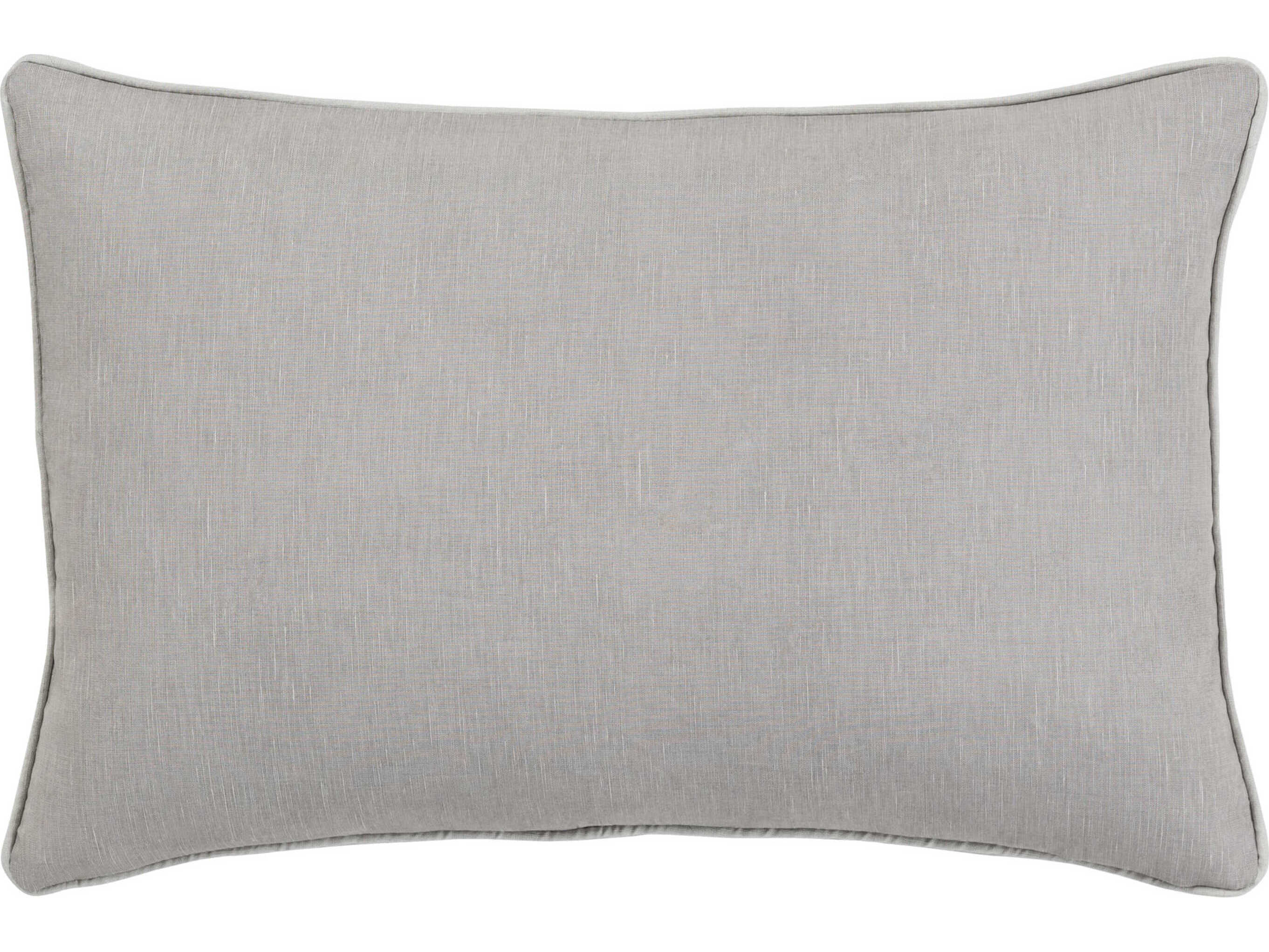 Surya Japanese Floral Medium Gray Pillow