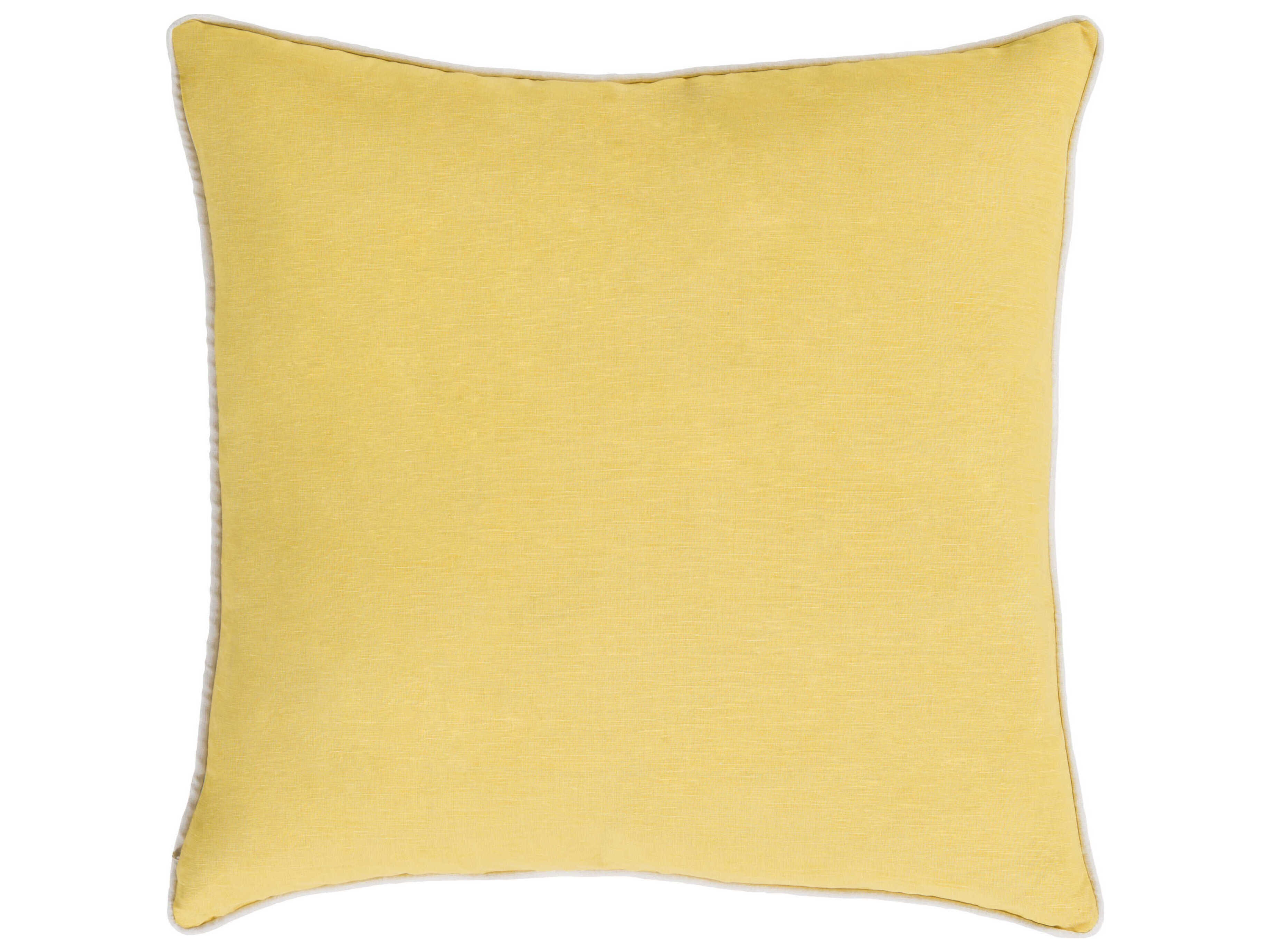 Surya Japanese Floral Yellow Pillow