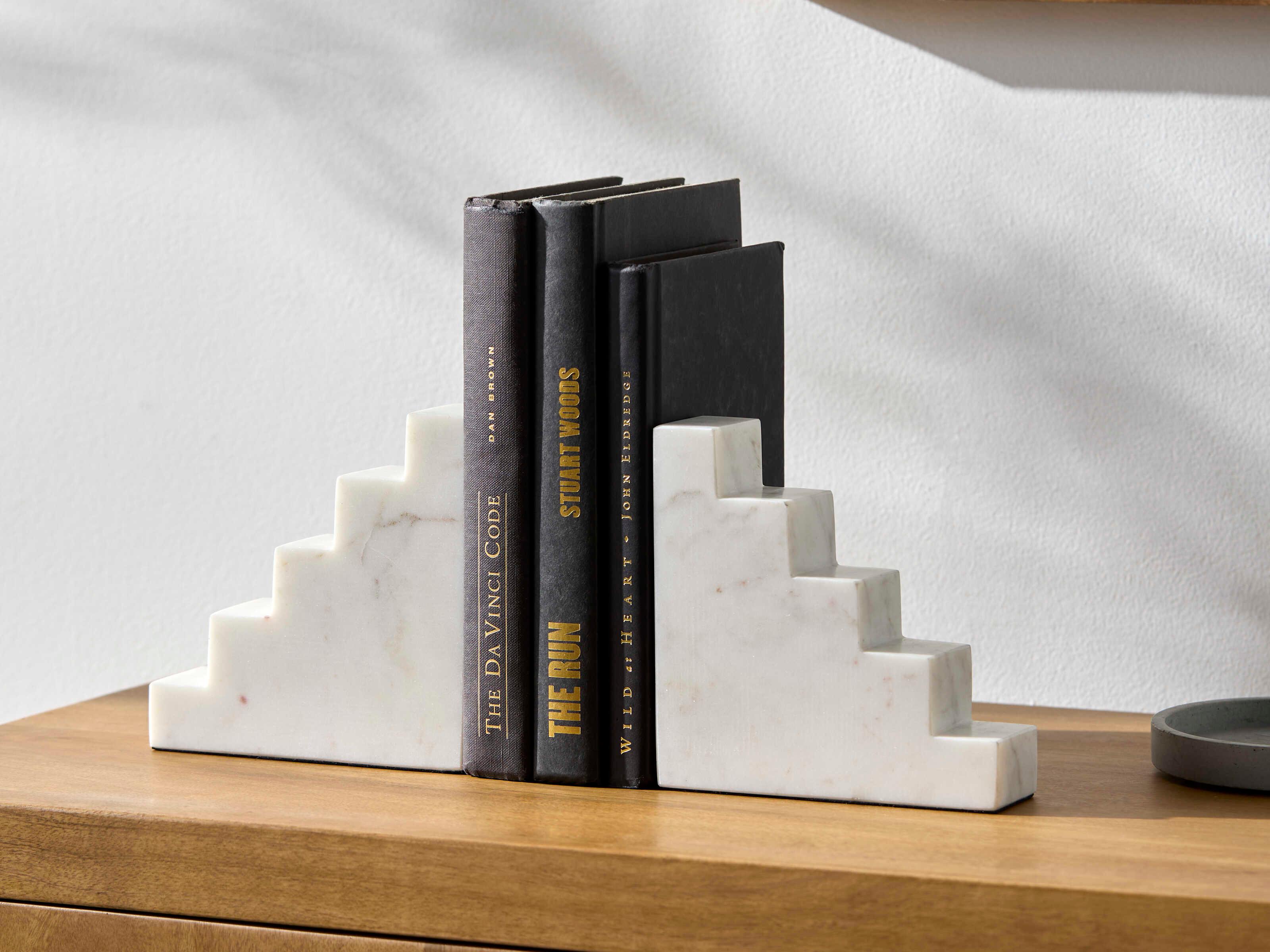 Surya Jhalra White Bookends