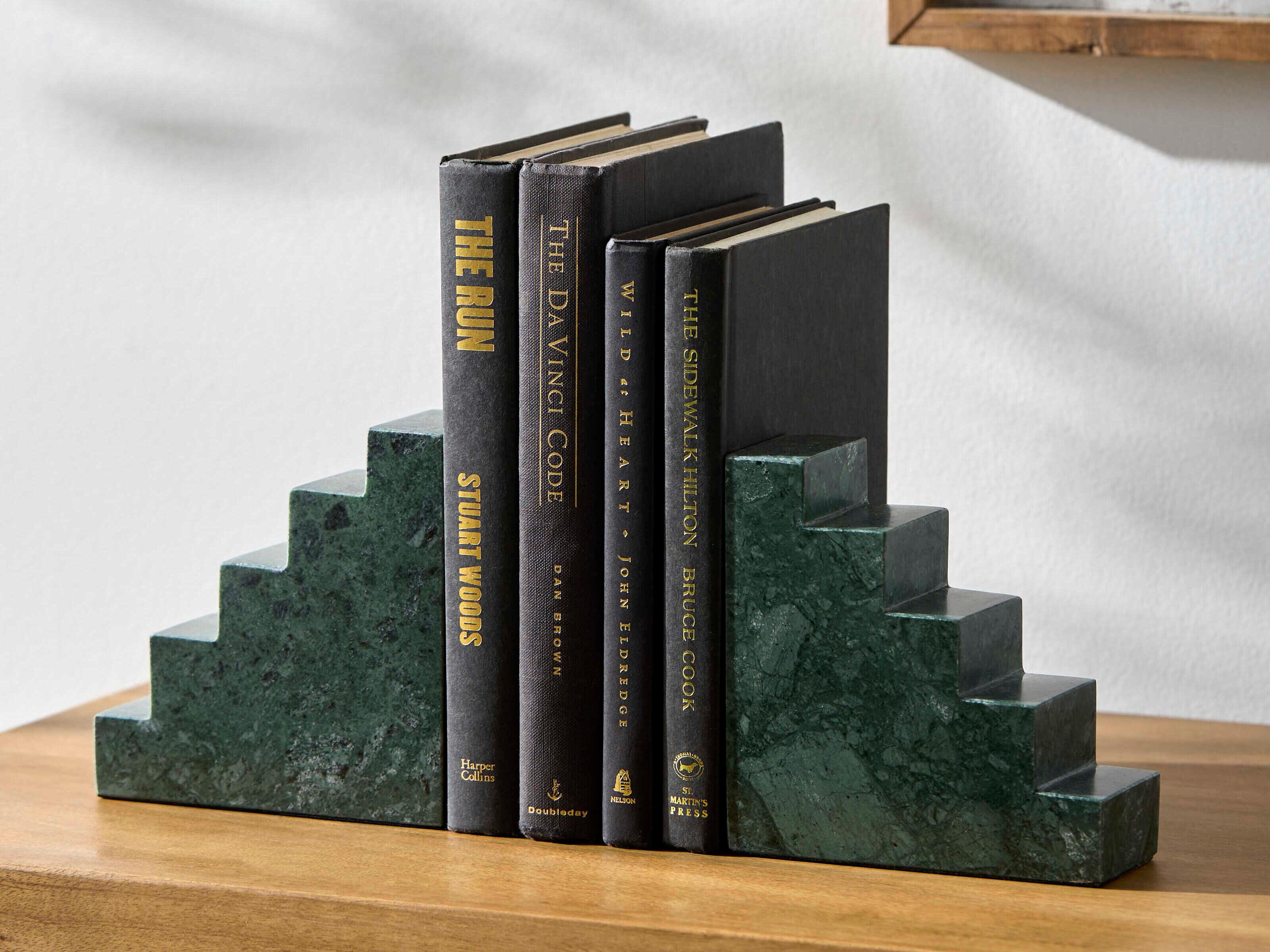 Surya Jhalra Green Bookends