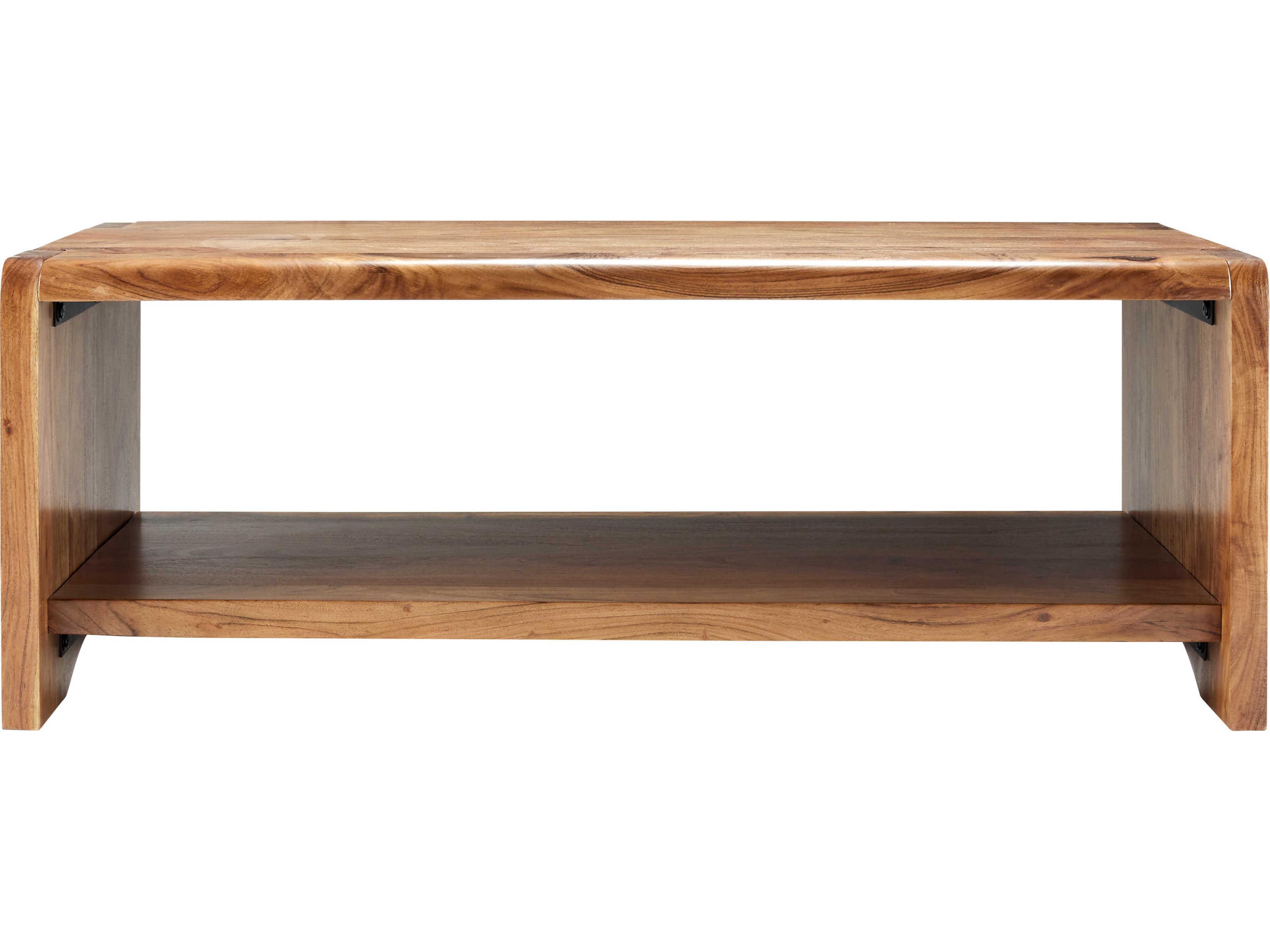 Surya Joiner Rectangular Wood Brown Coffee Table