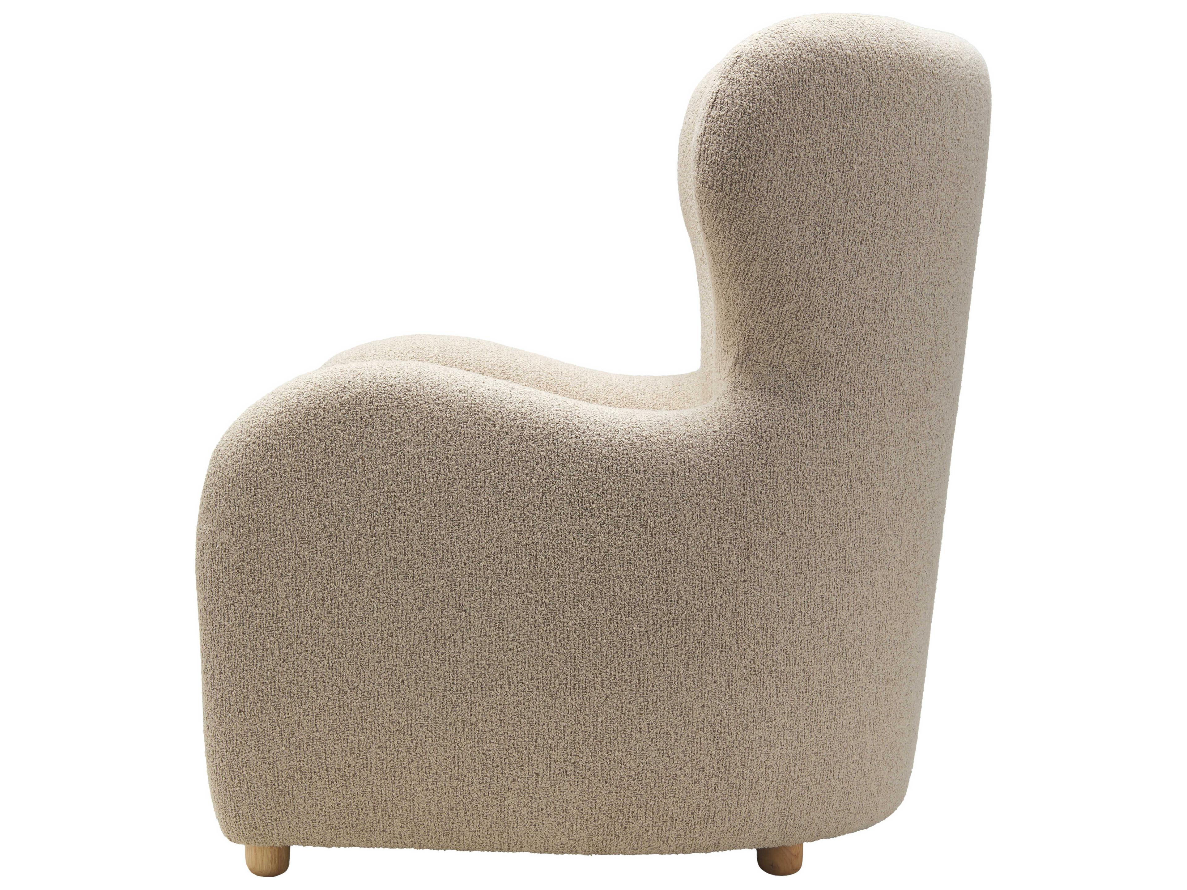 Surya Jacqui Beige Accent Chair