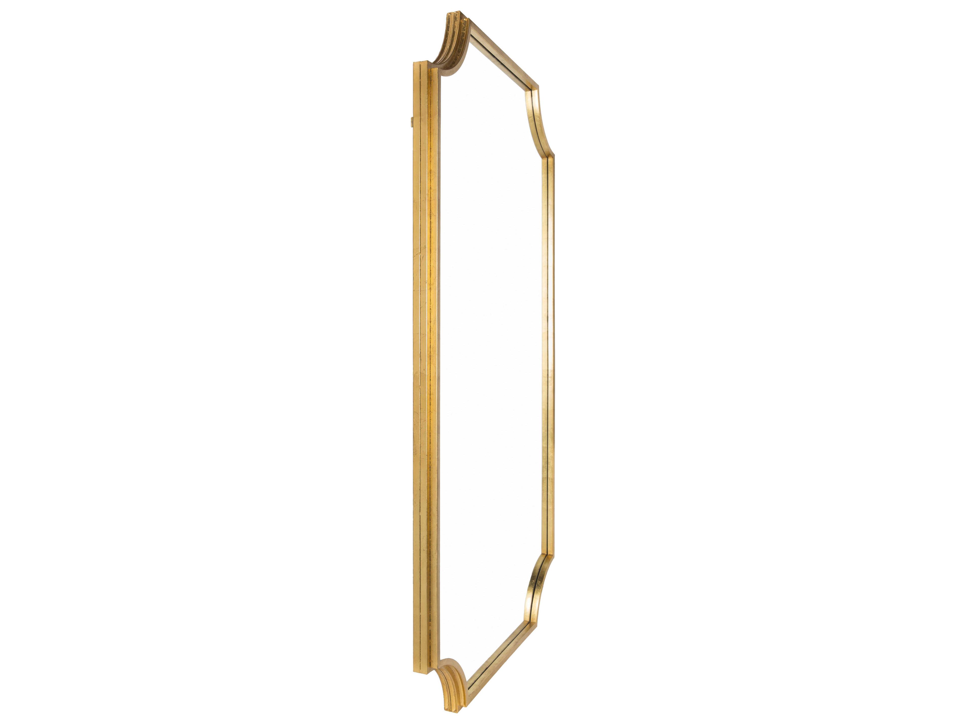 Surya Joslyn Gold Floor Mirror