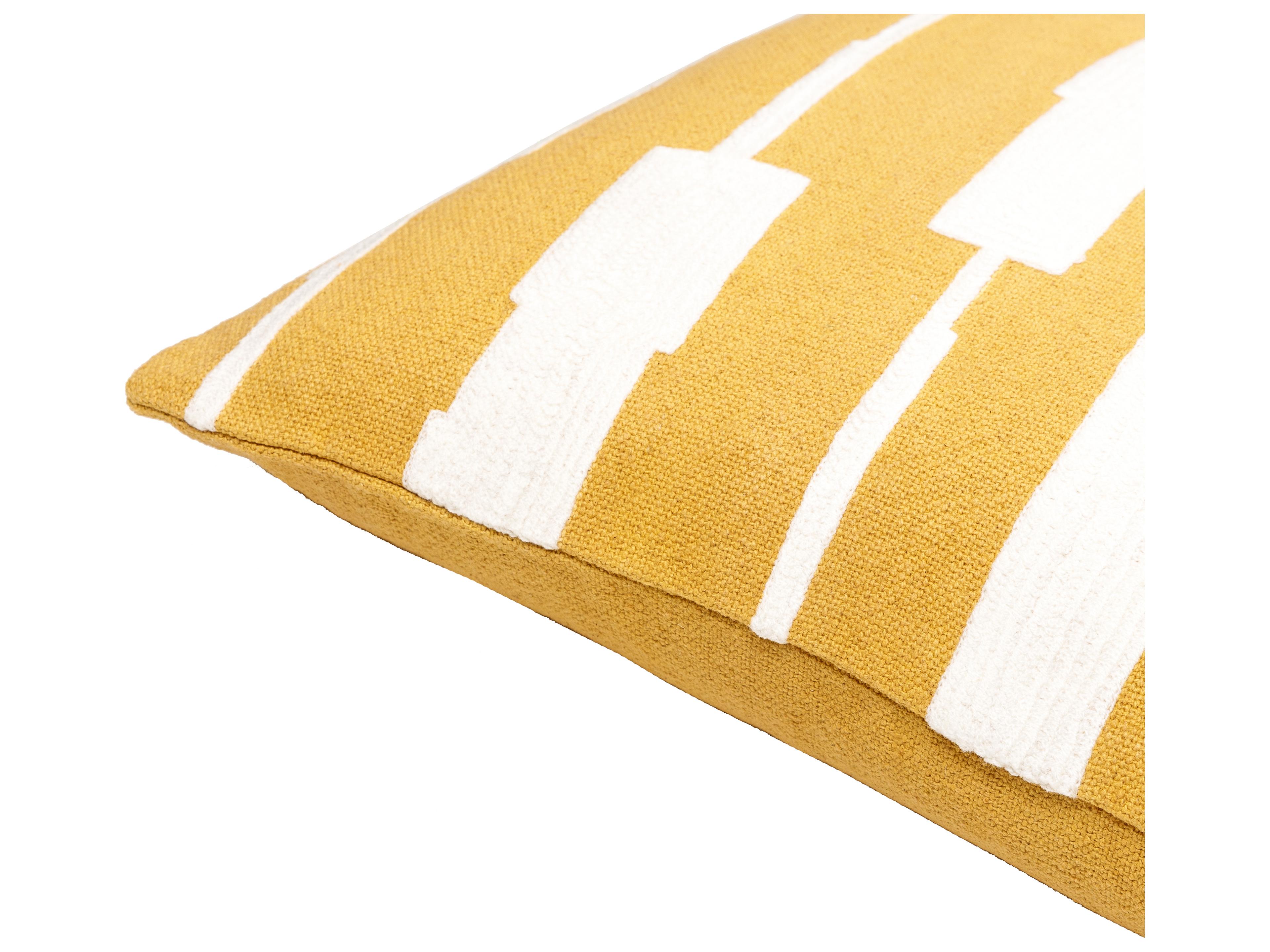 Surya Jason Wu Saffron Pillow