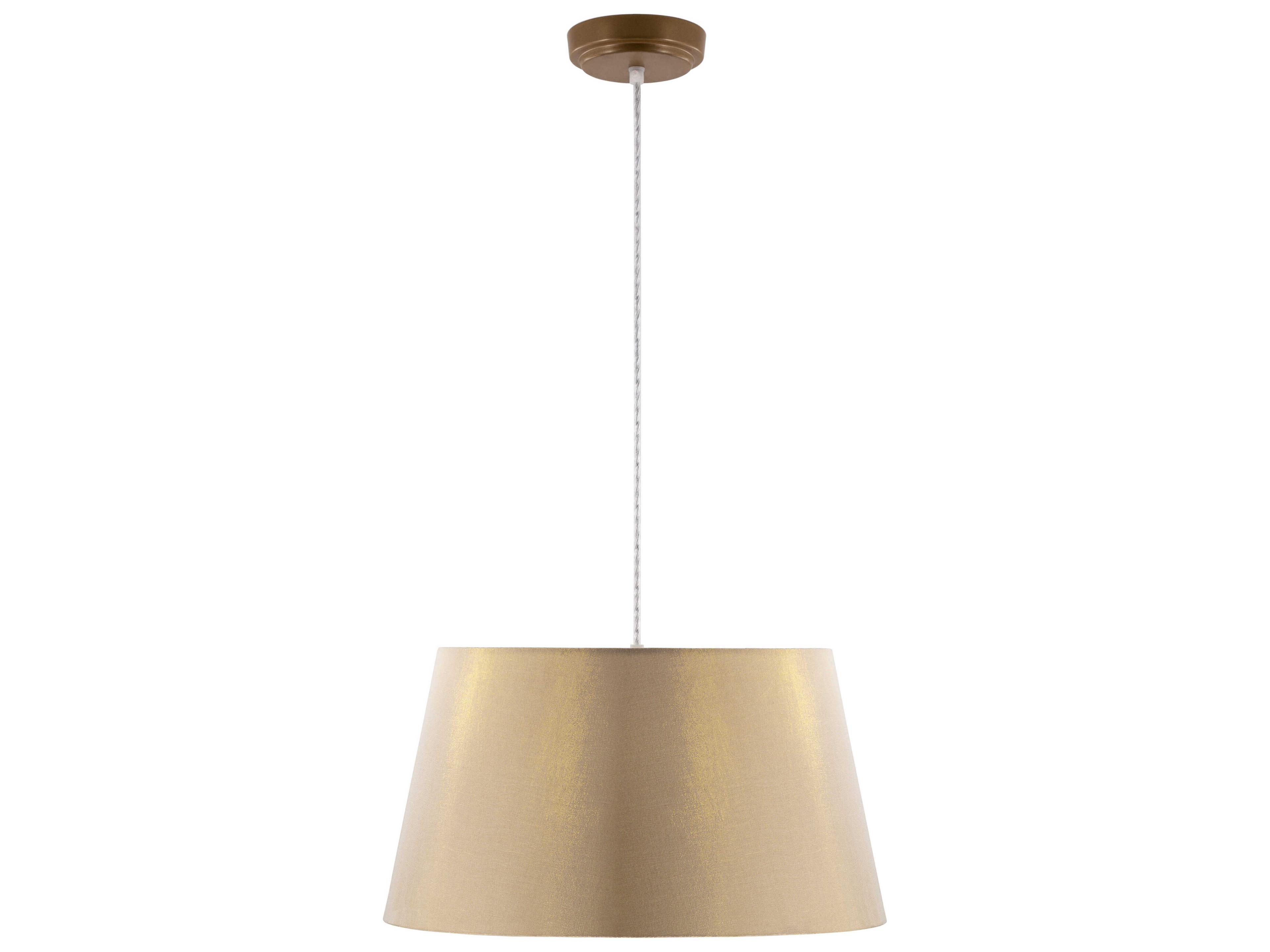 Surya Jazlyn 1-Light Gold Pendant