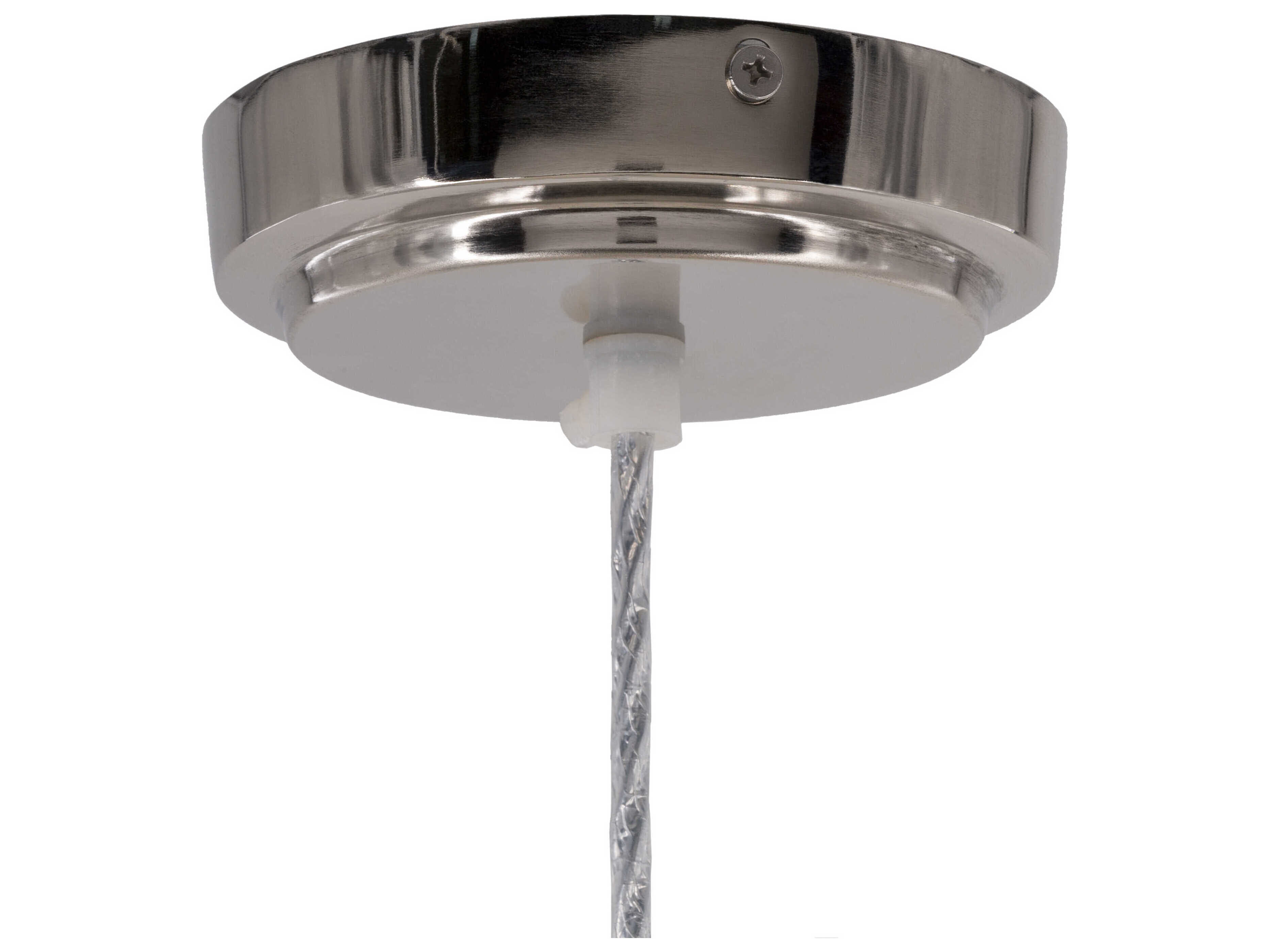 Surya Jazlyn 1-Light Metallic Silver Pendant