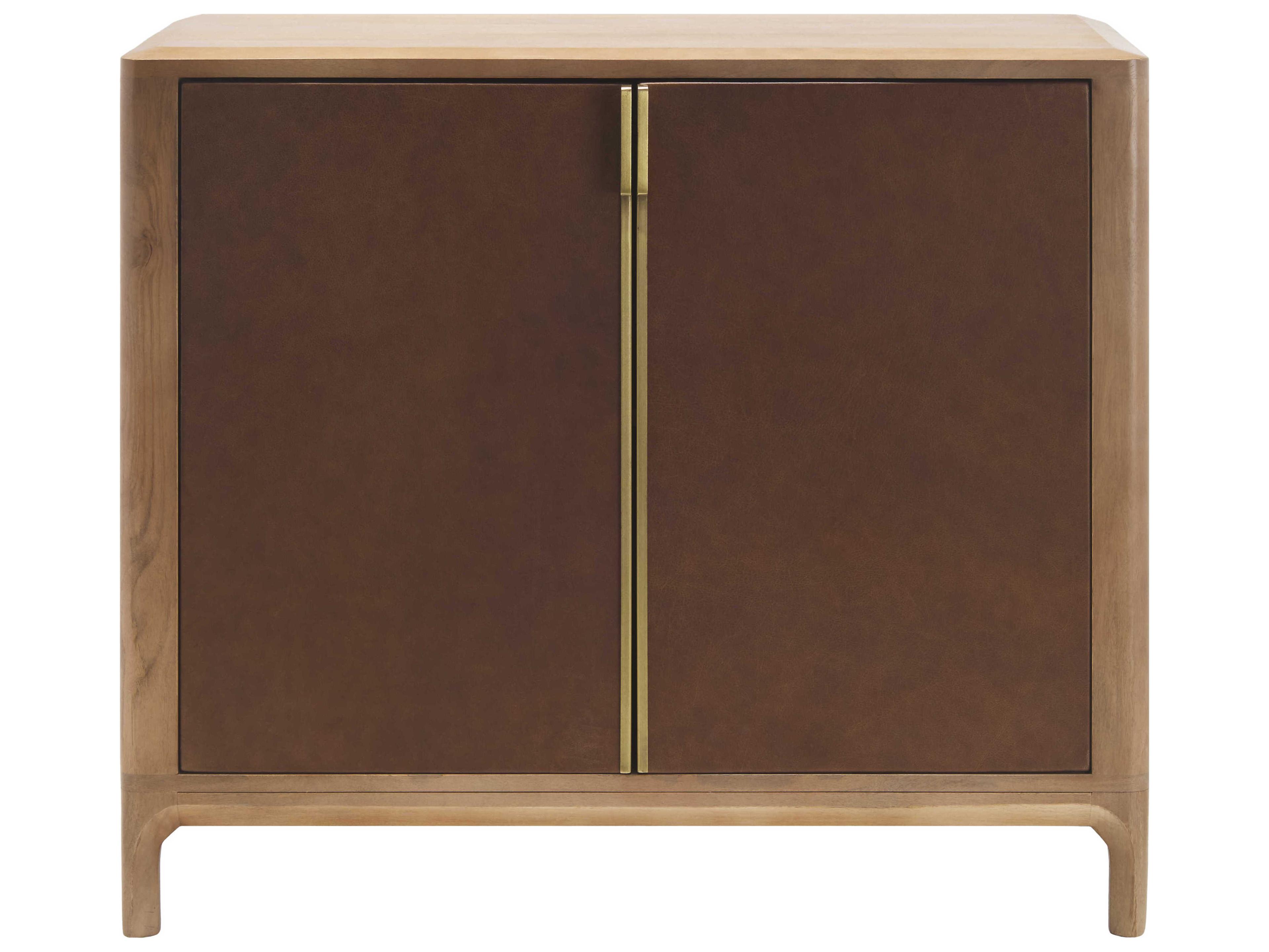 Surya Kenner Brown Mango Wood Accent Chest