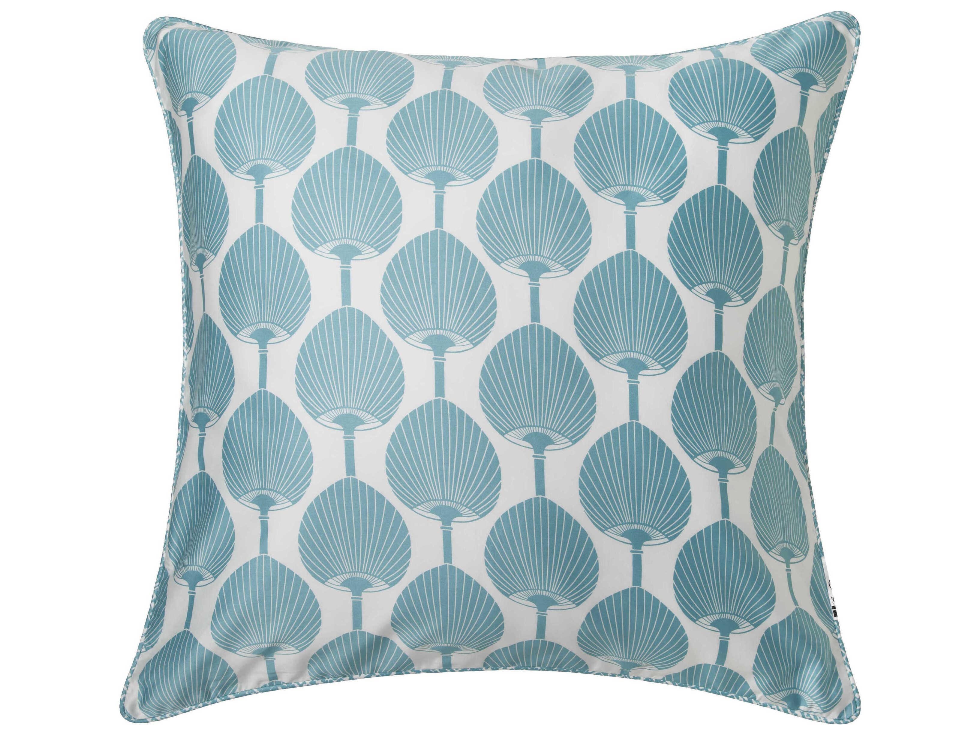 Surya Kabuki Aqua Pillow