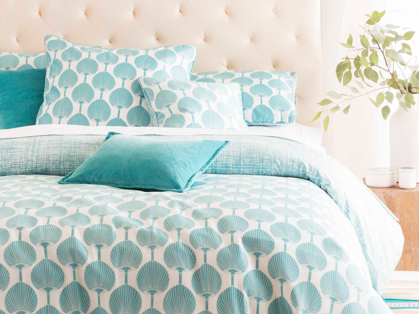 Surya Kabuki Aqua Pillow