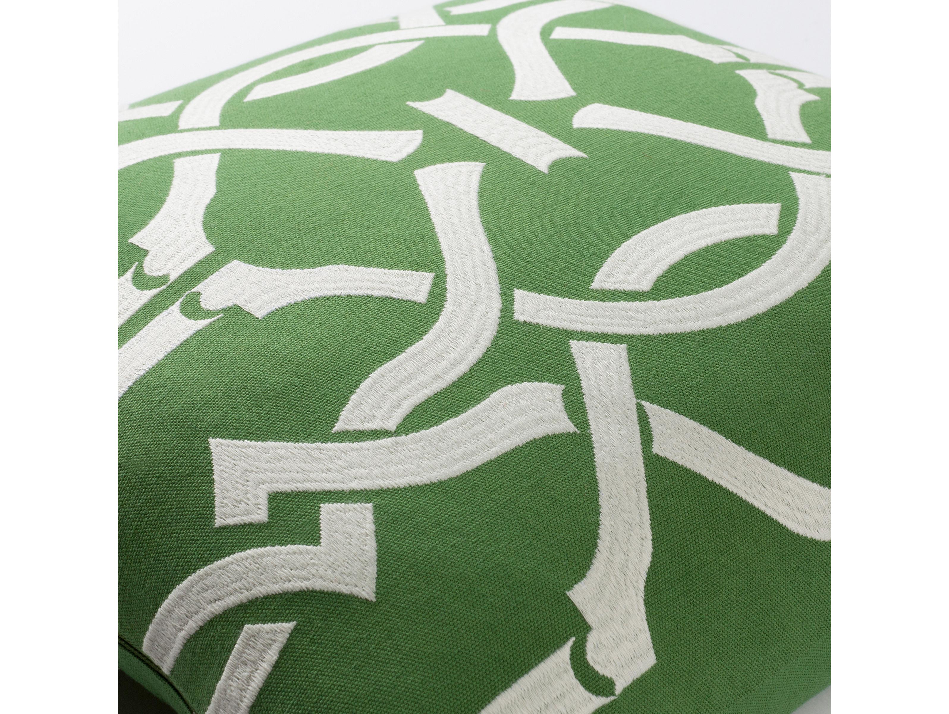 Surya Kingdom Green Pillow