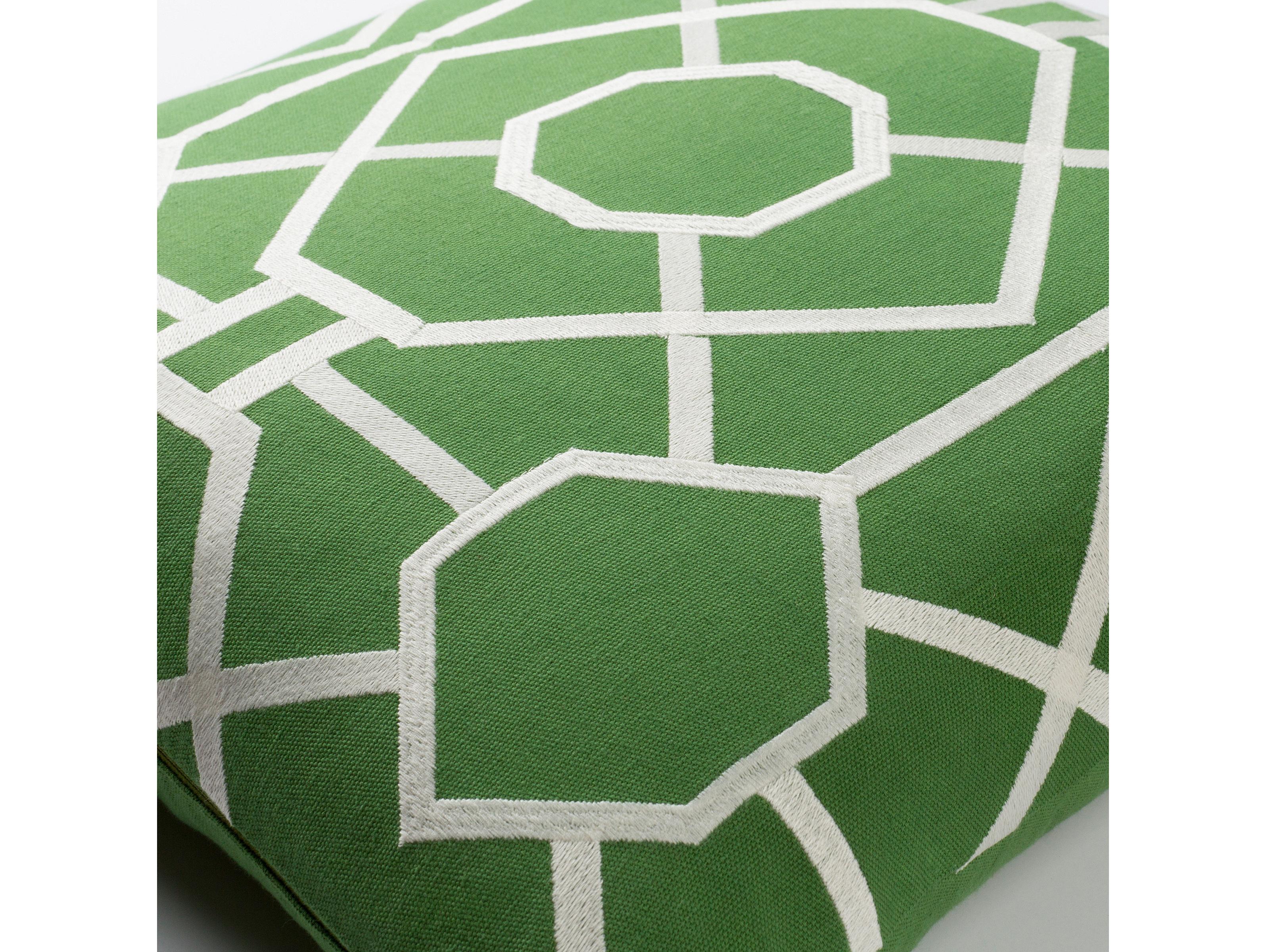 Surya Kingdom Green Pillow