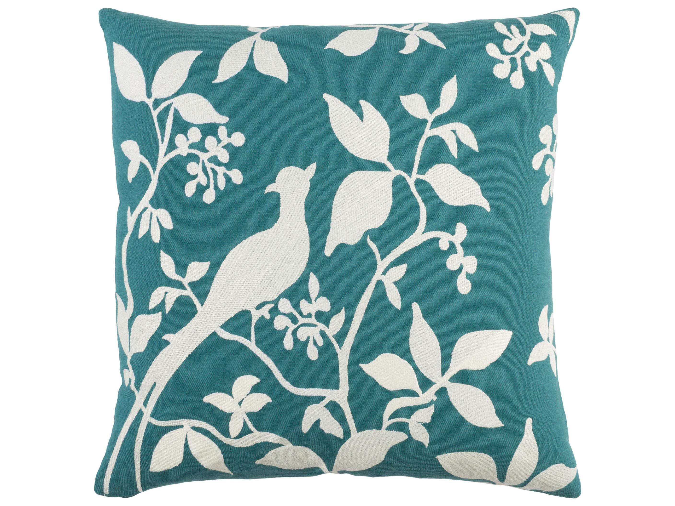 Surya Kingdom Green Pillow