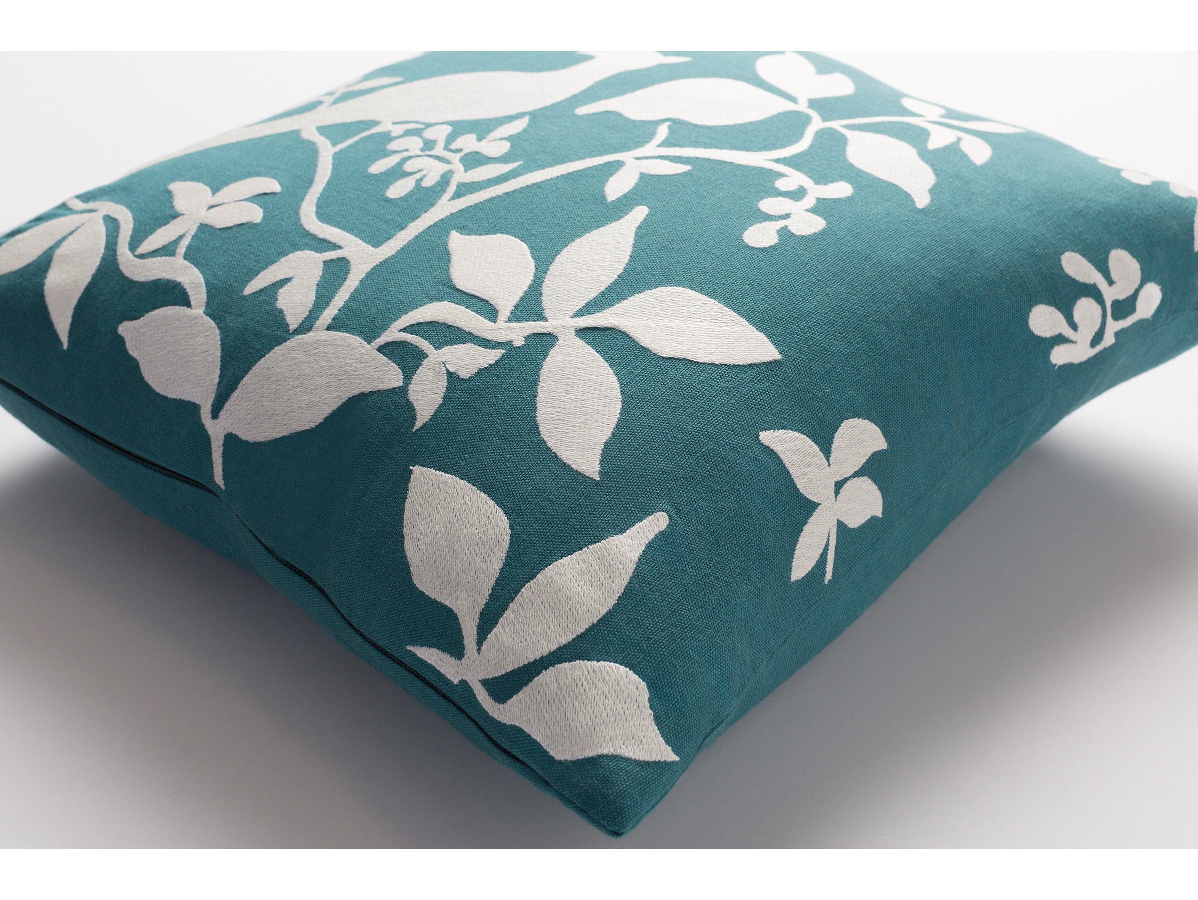 Surya Kingdom Green Pillow