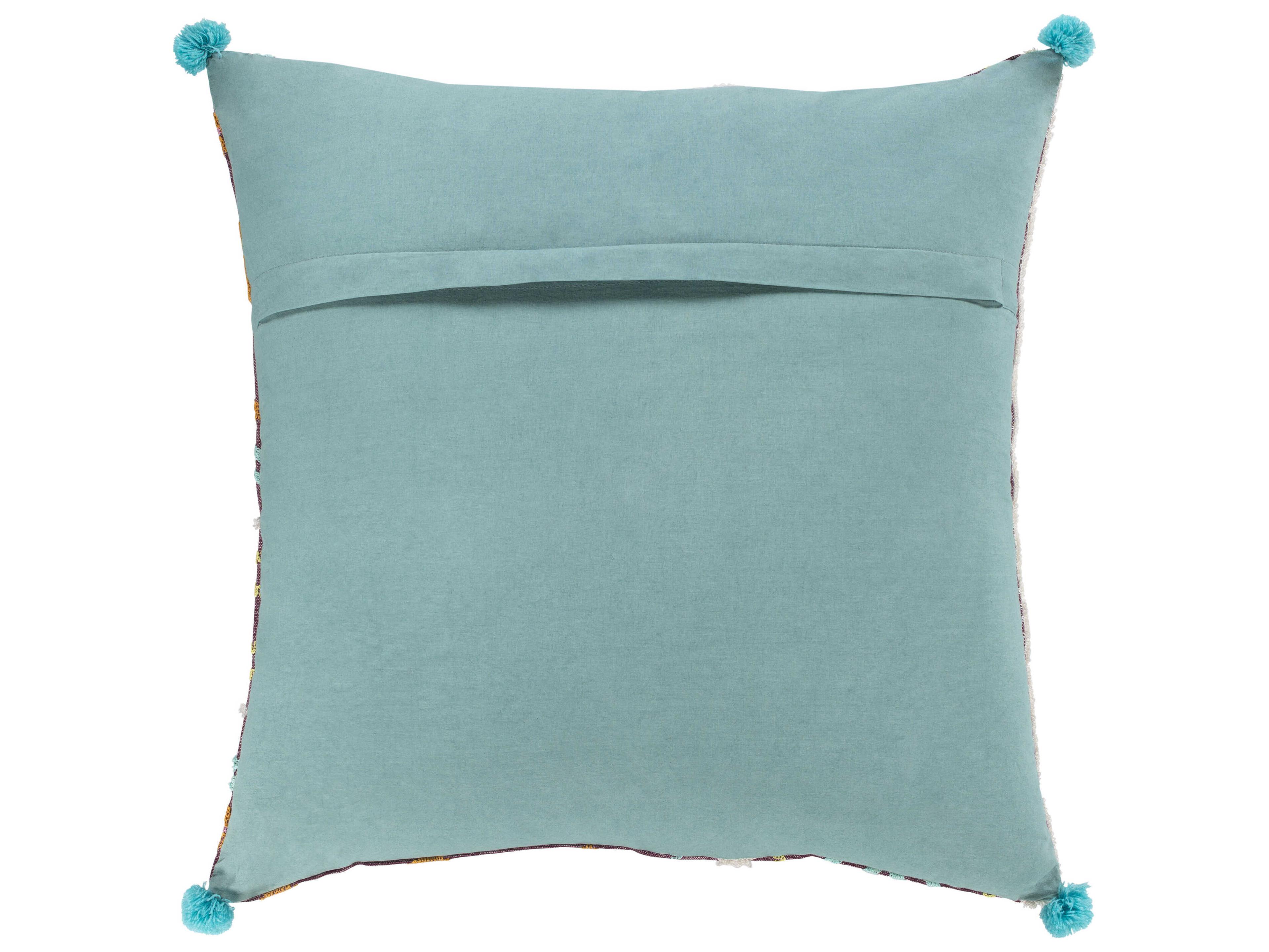 Surya Kiko Plum Pillow
