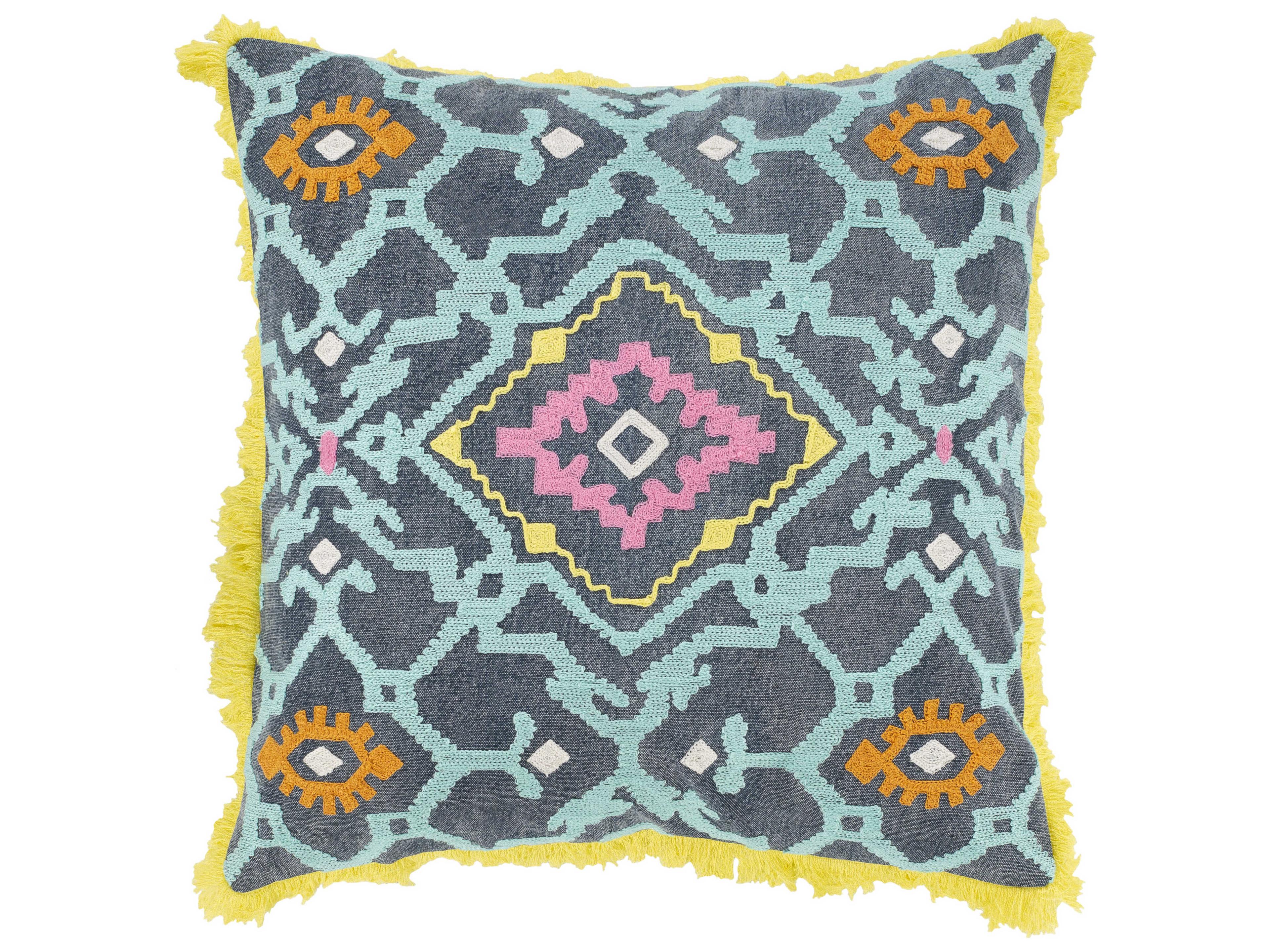 Surya Kiko Aqua Pillow