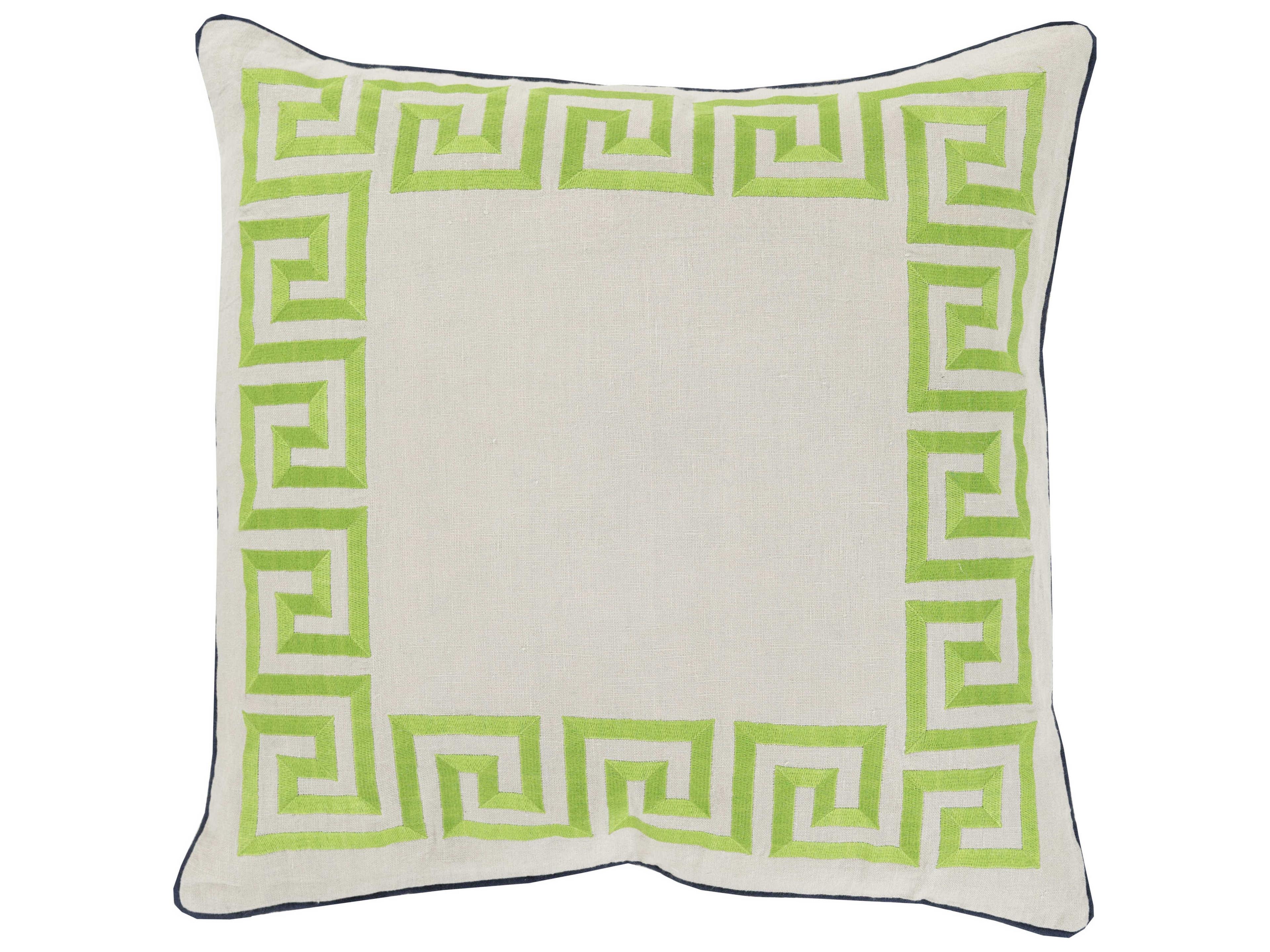 Surya Key Light Green Pillow