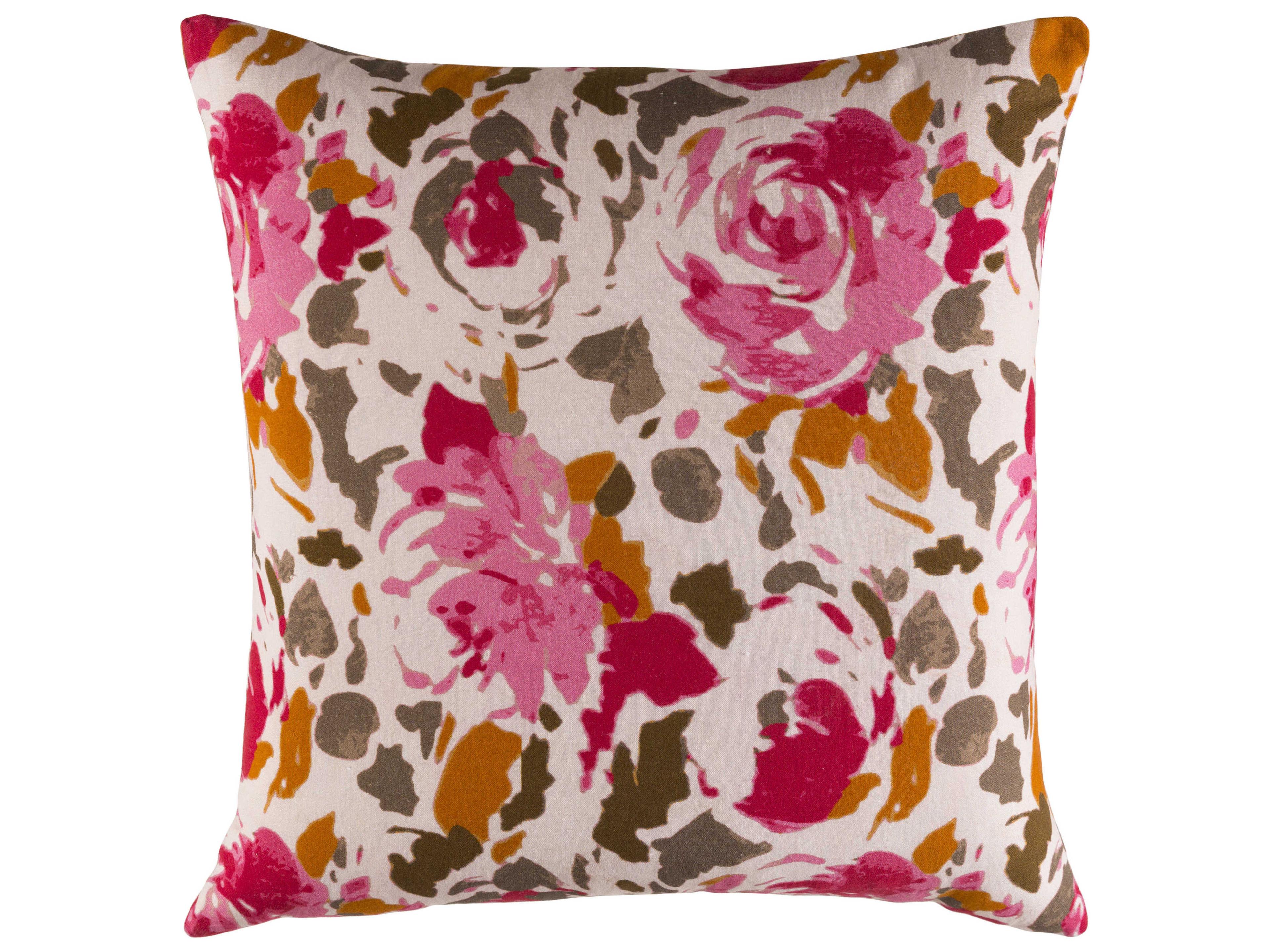 Surya Kalena Pink Pillow