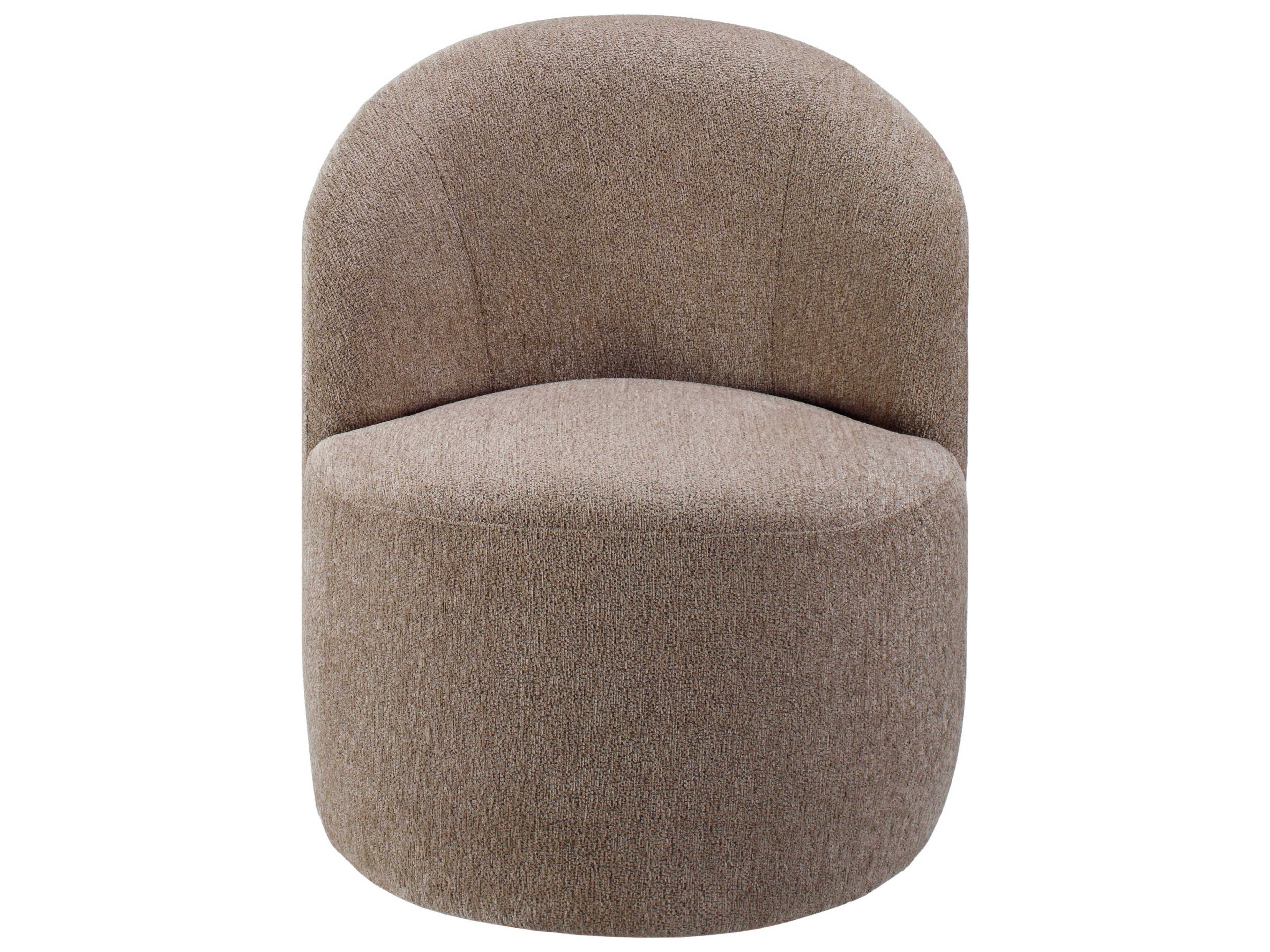 Surya Kamise Gray Upholstered Side Dining Chair