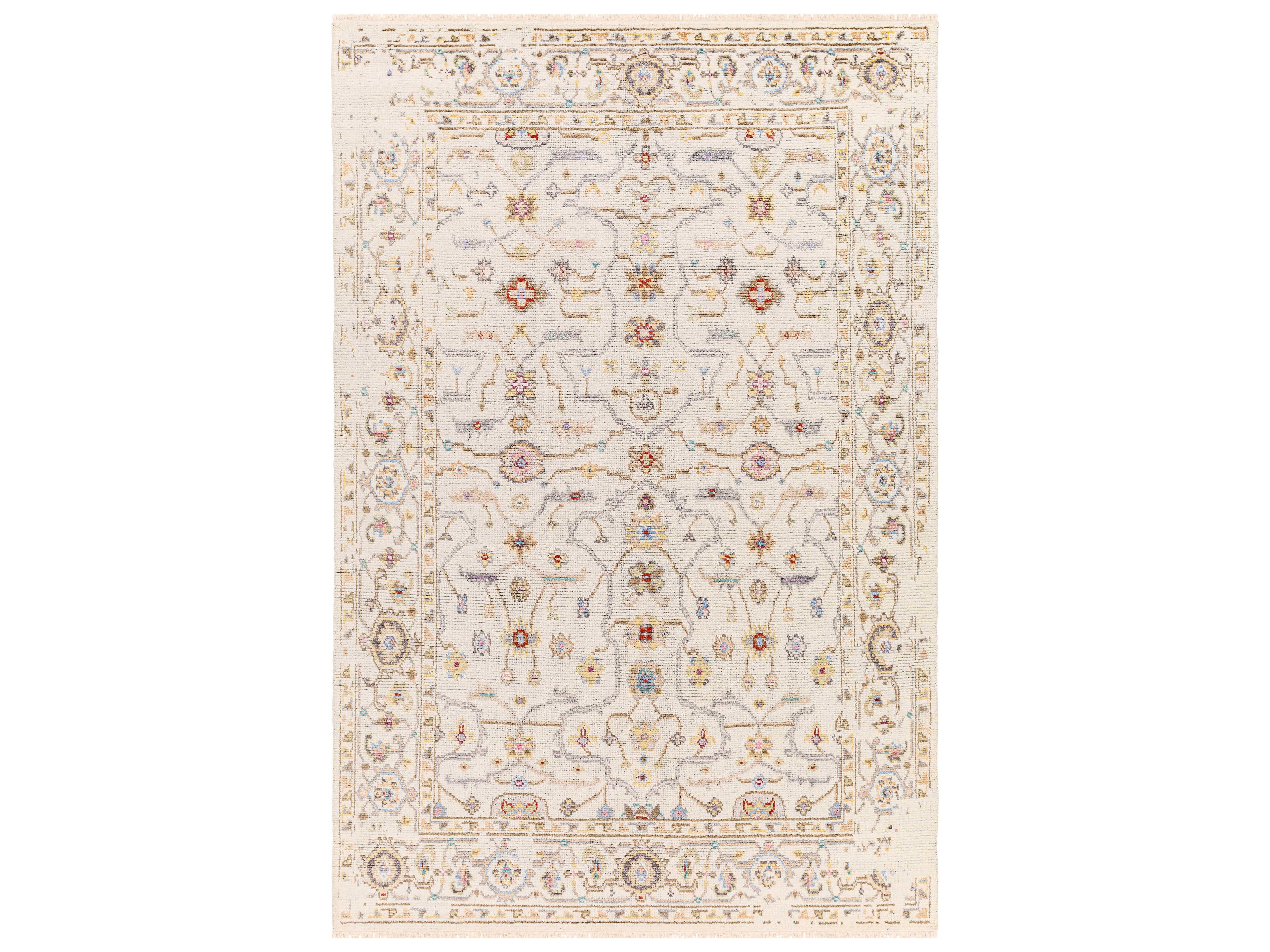 Surya Kushal Bordered Area Rug