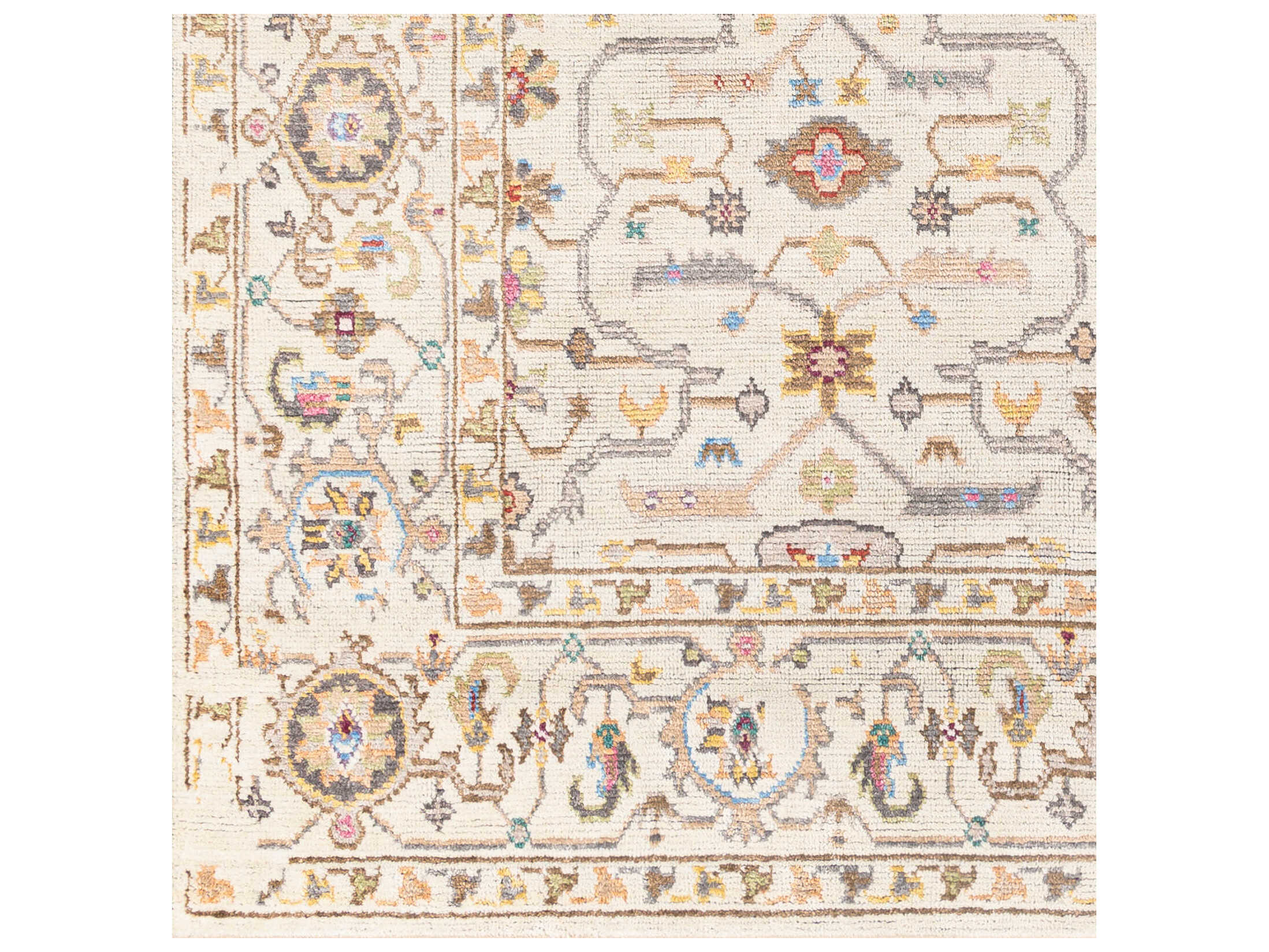 Surya Kushal Bordered Area Rug