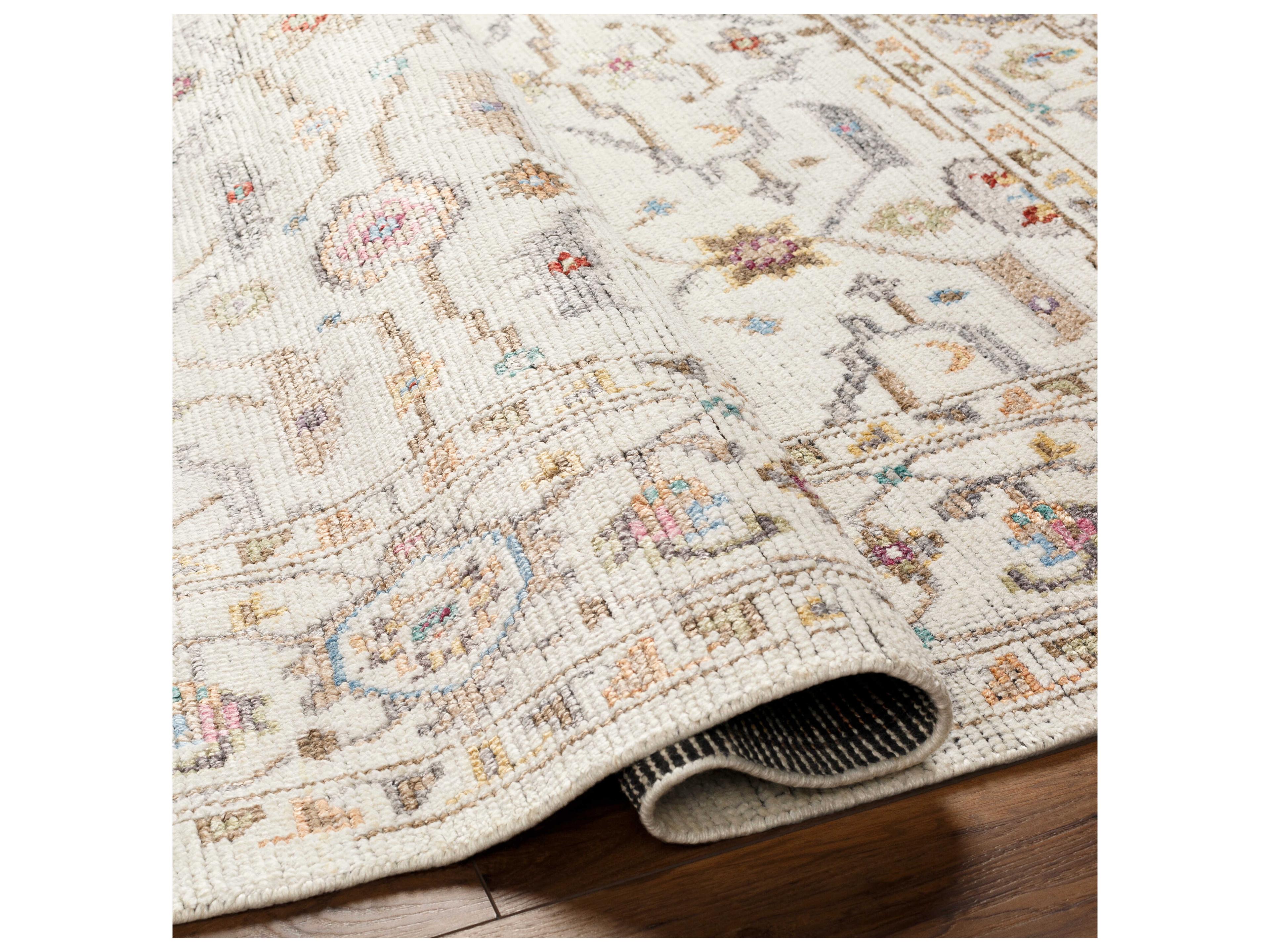 Surya Kushal Bordered Area Rug