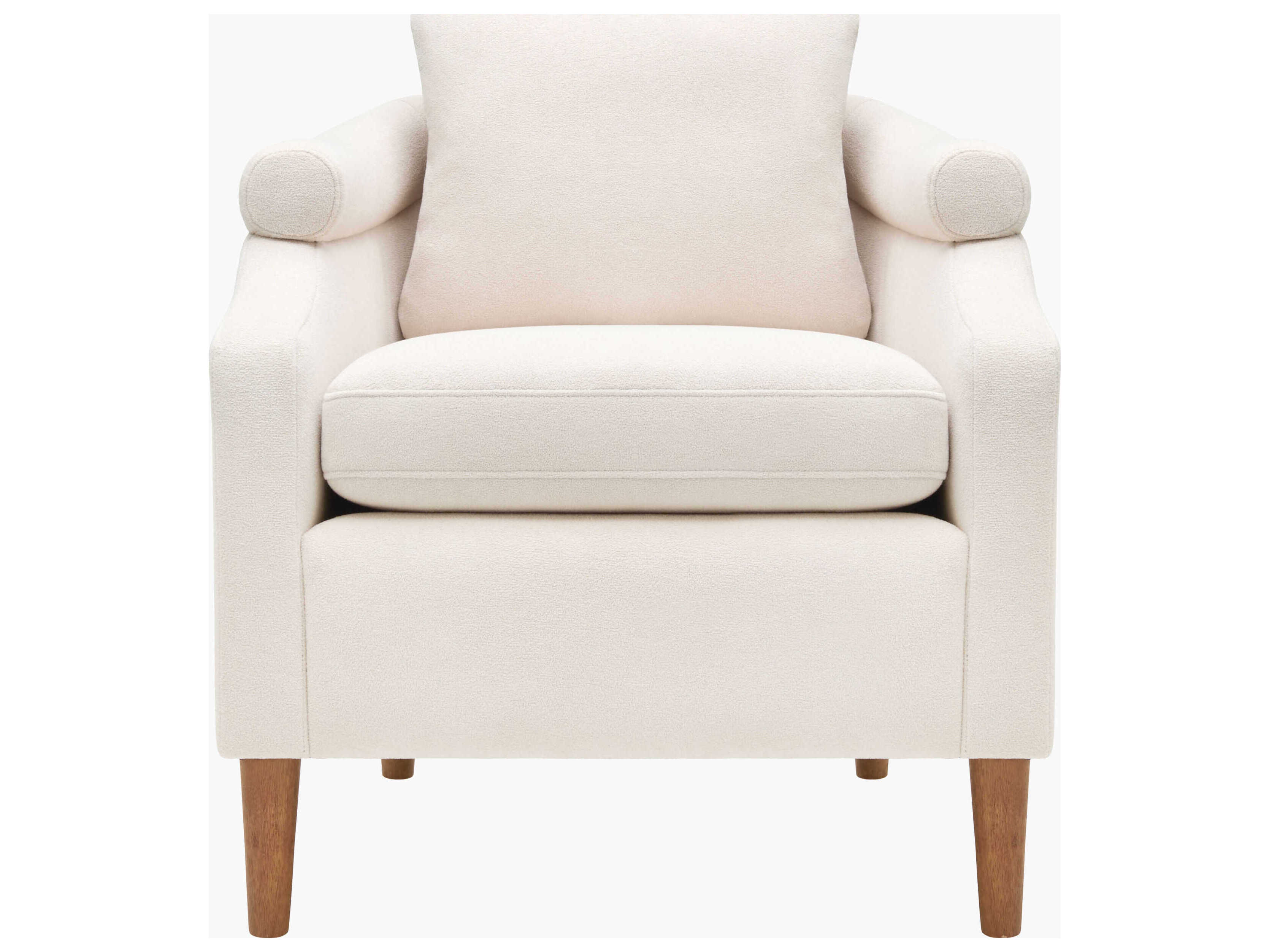 Surya Labuan White Accent Chair