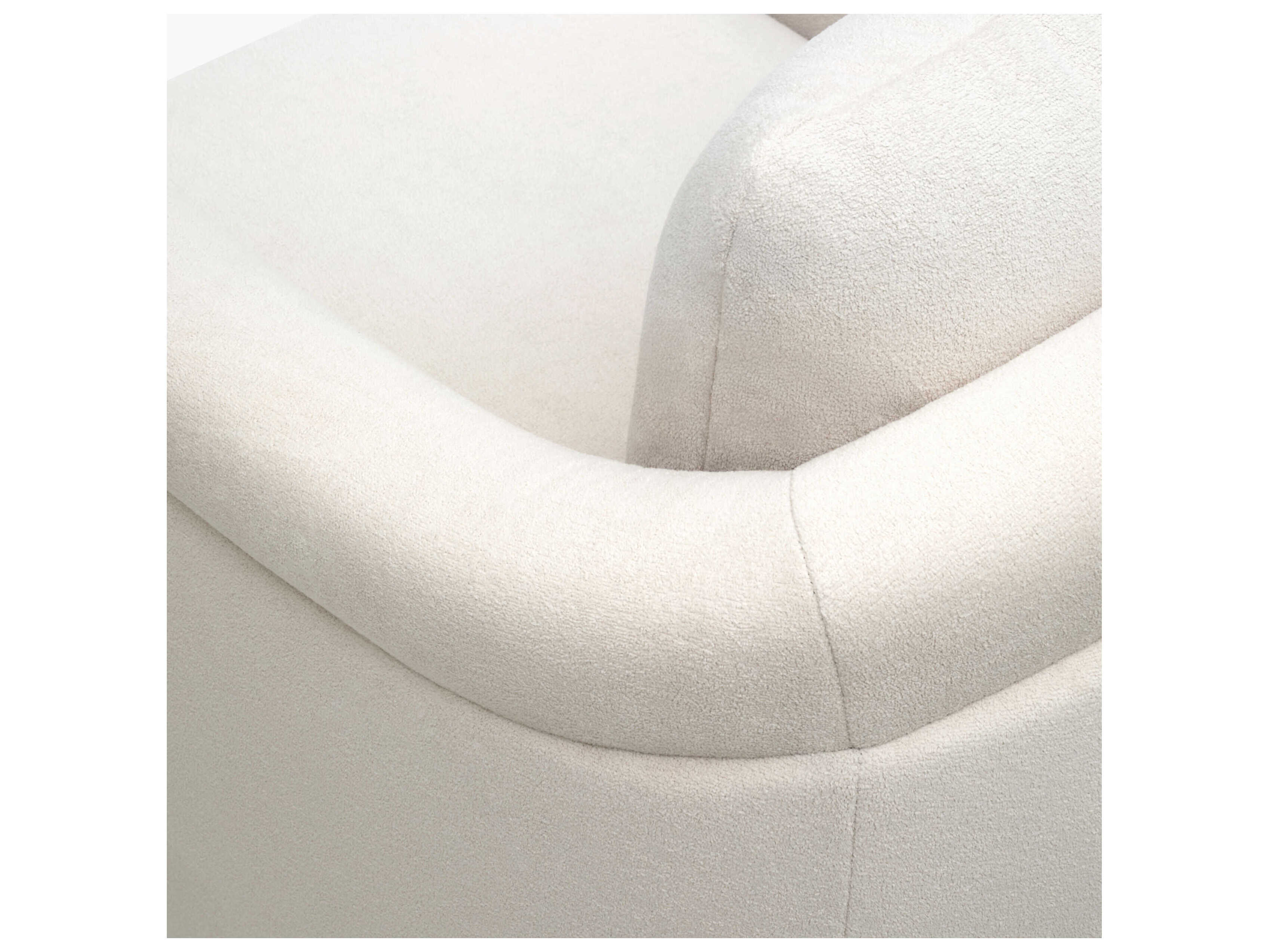 Surya Labuan White Accent Chair