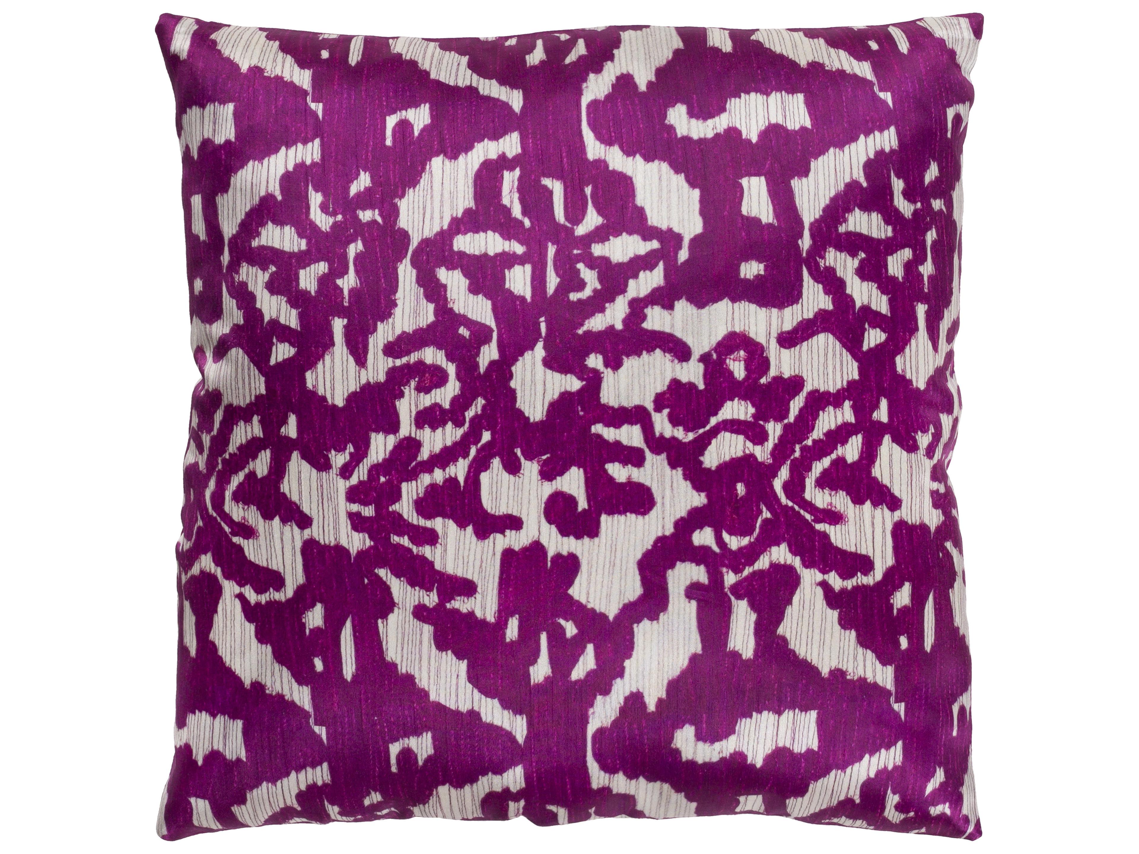 Surya Lambent Purple Pillow