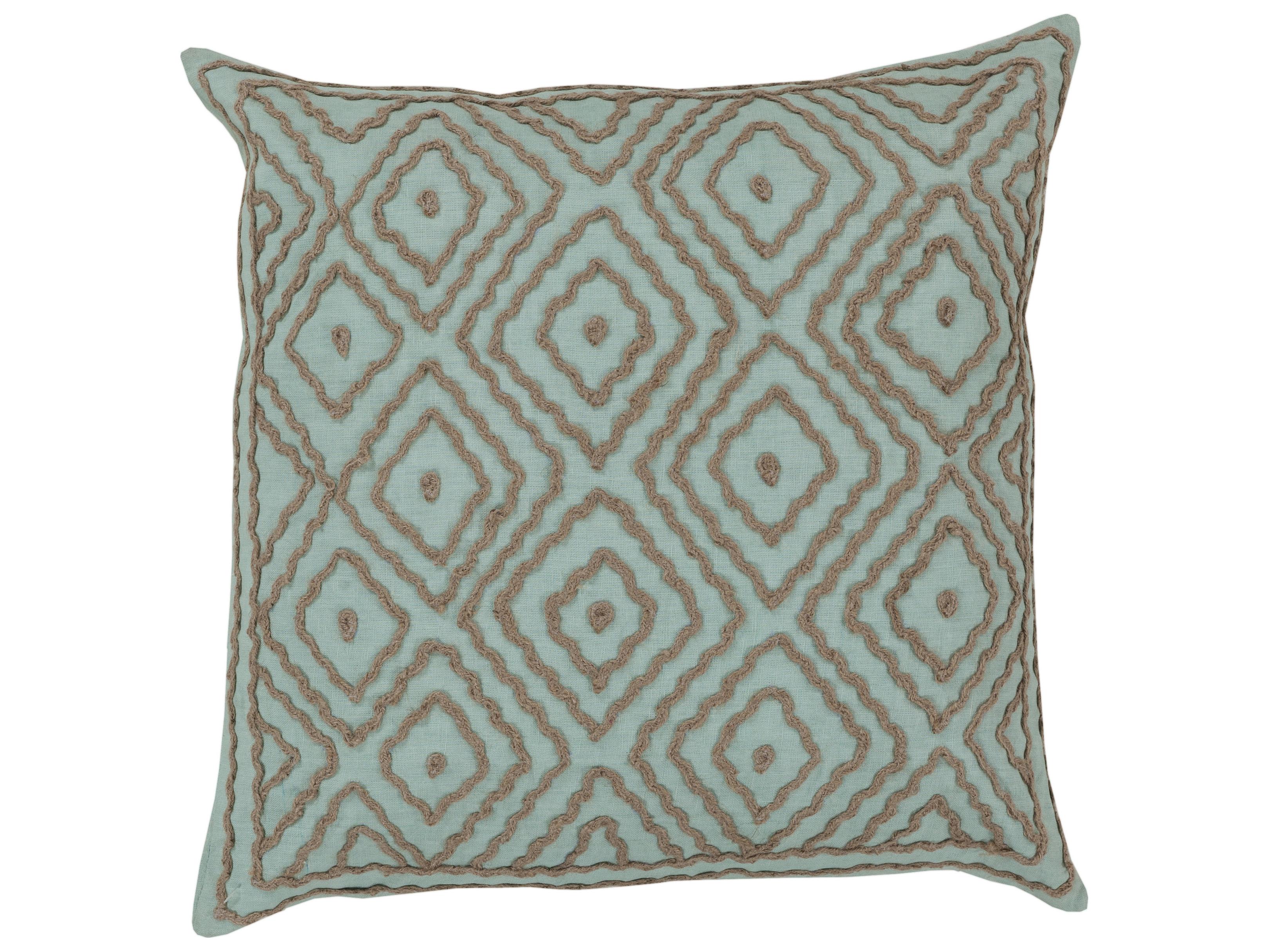 Surya Atlas Ice Blue Pillow