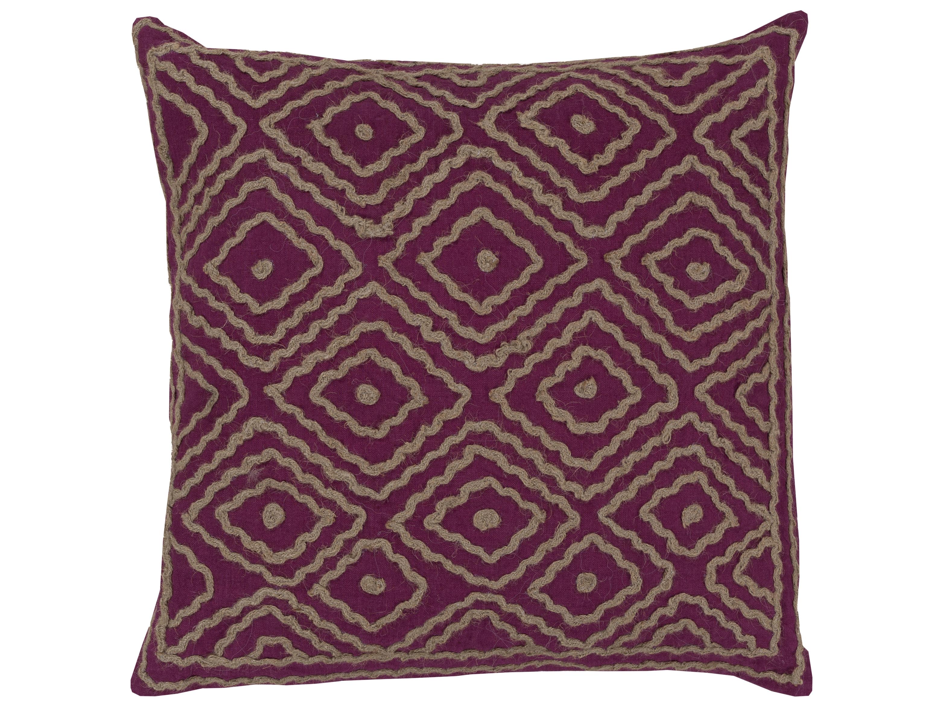 Surya Atlas Fuchsia Pillow