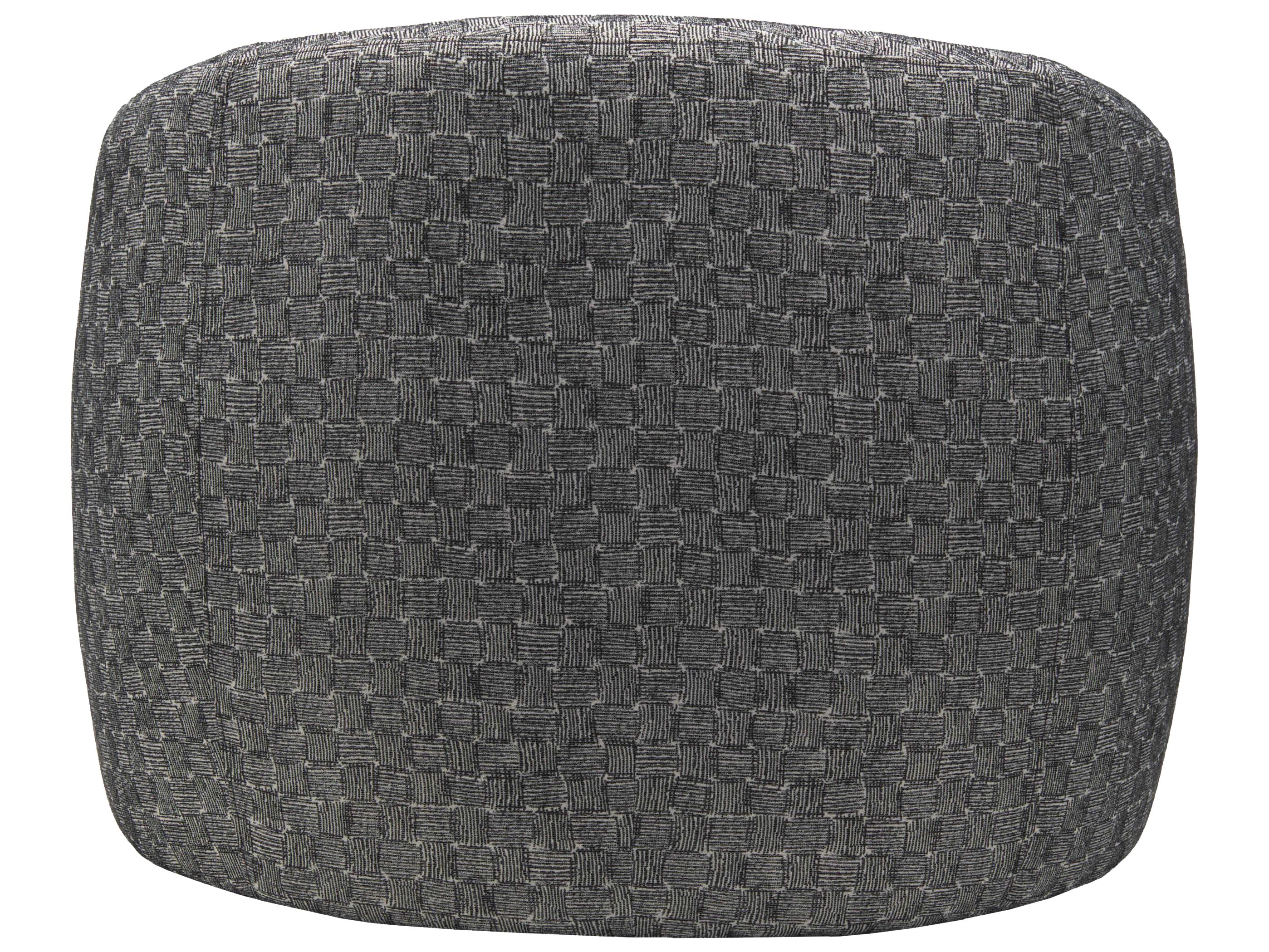 Surya Lindley Swivel Black Accent Chair