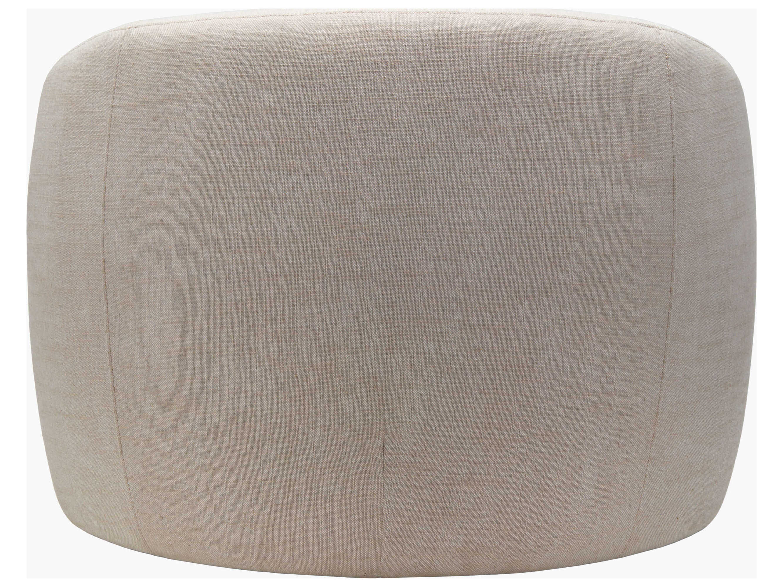 Surya Lindley Swivel Beige Accent Chair