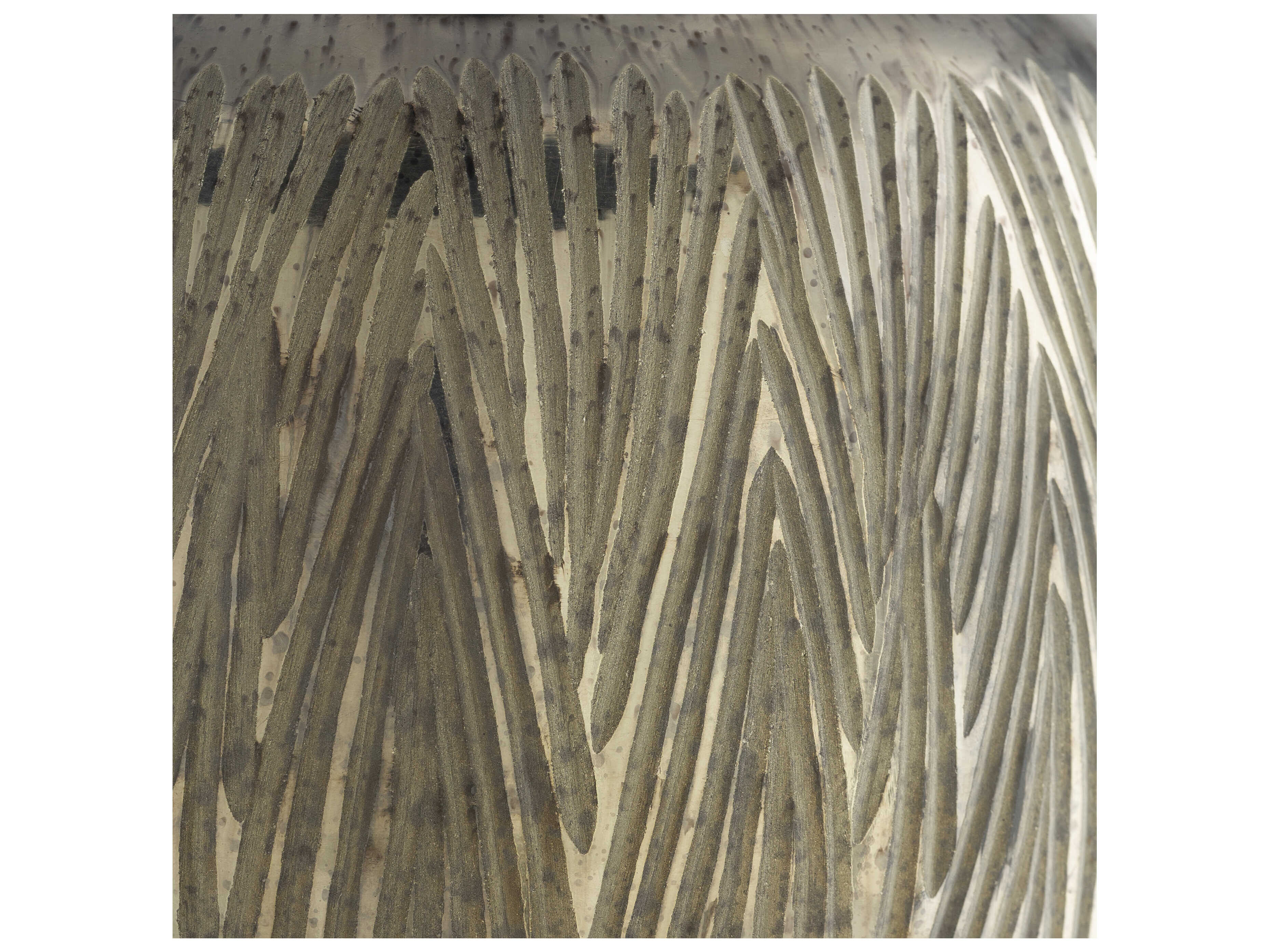 Surya Allie 1-Light Metallic Nickel Mini Pendant