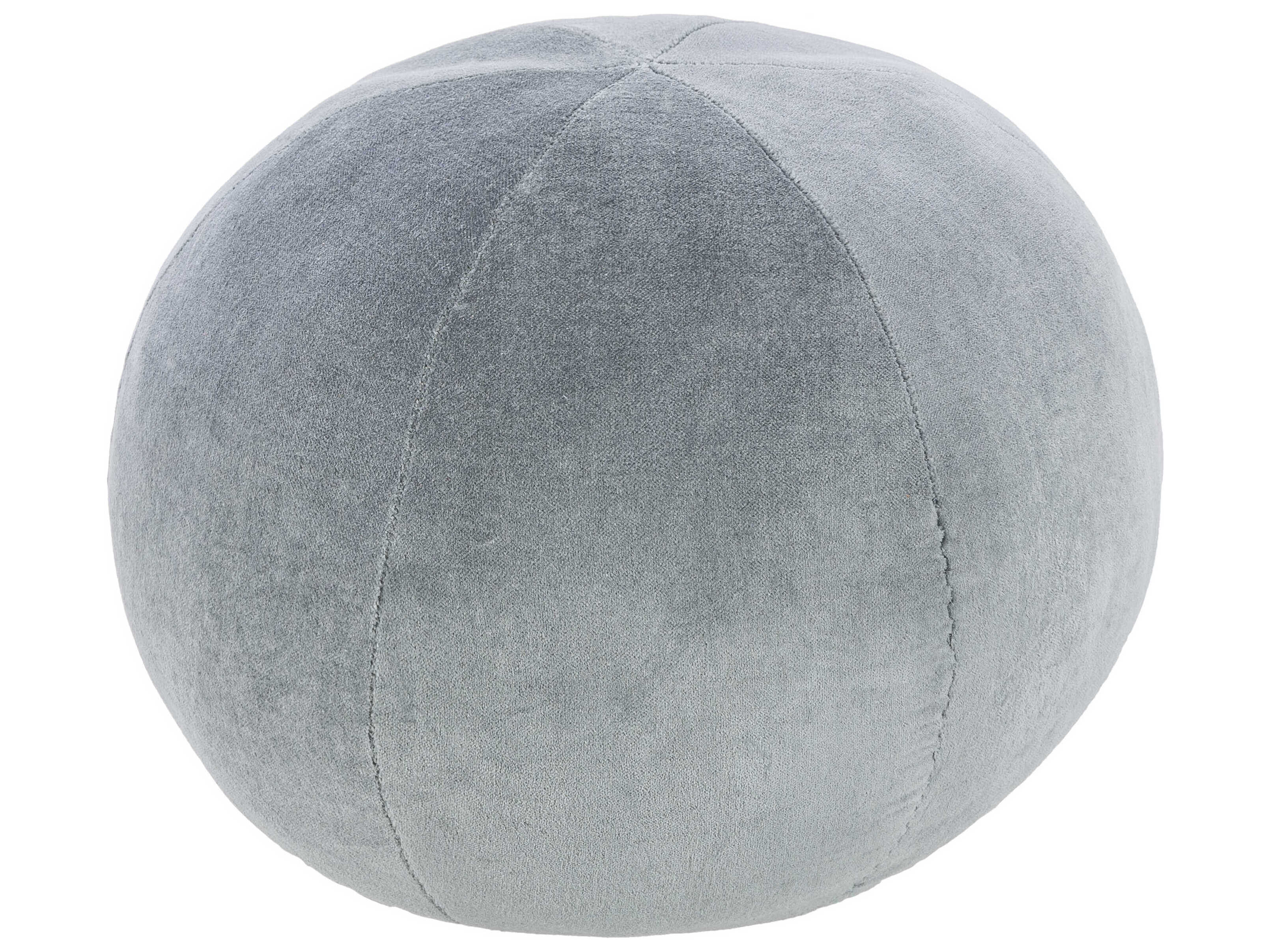 Surya Bola Light Gray Pillow