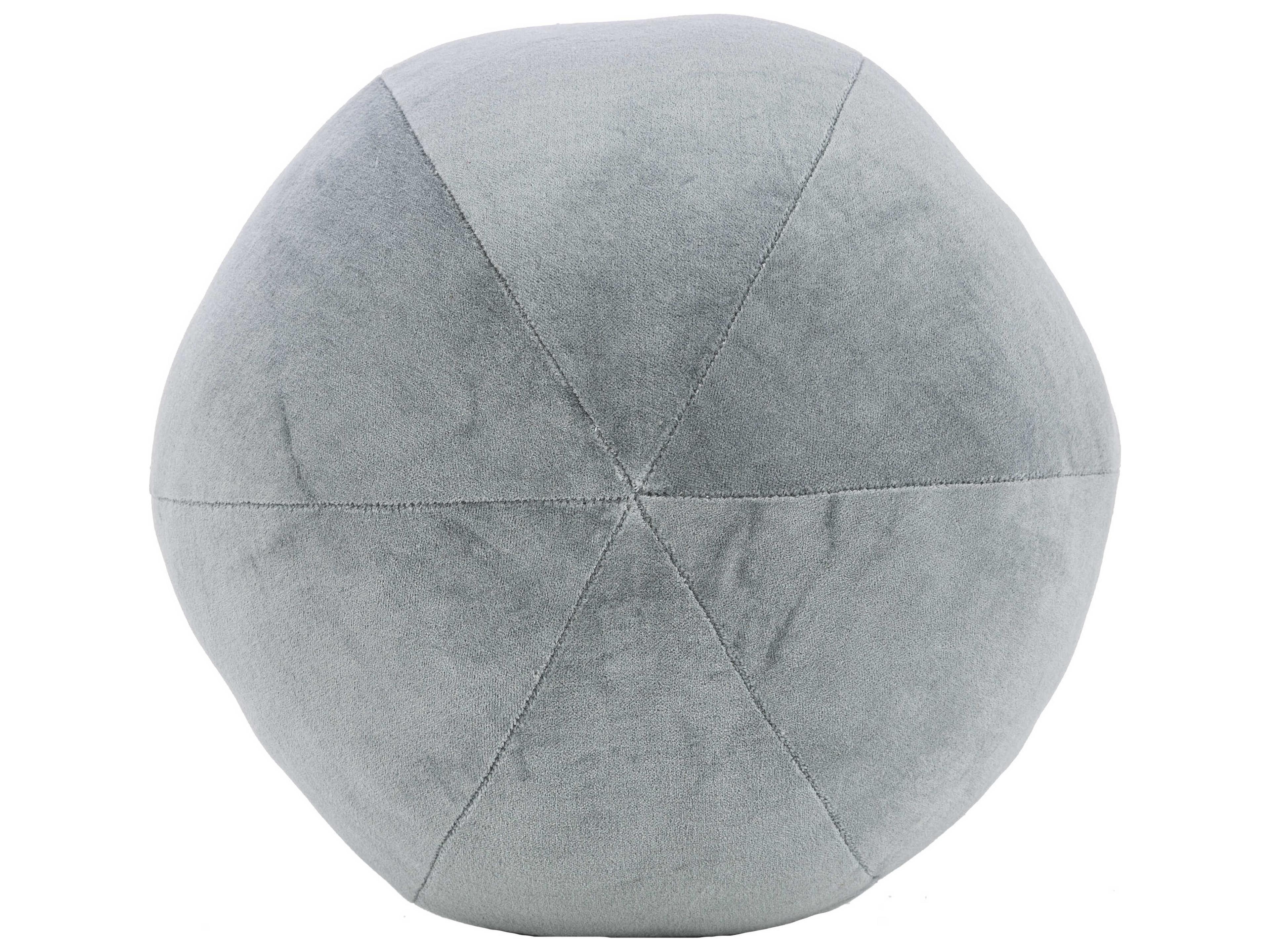 Surya Bola Light Gray Pillow