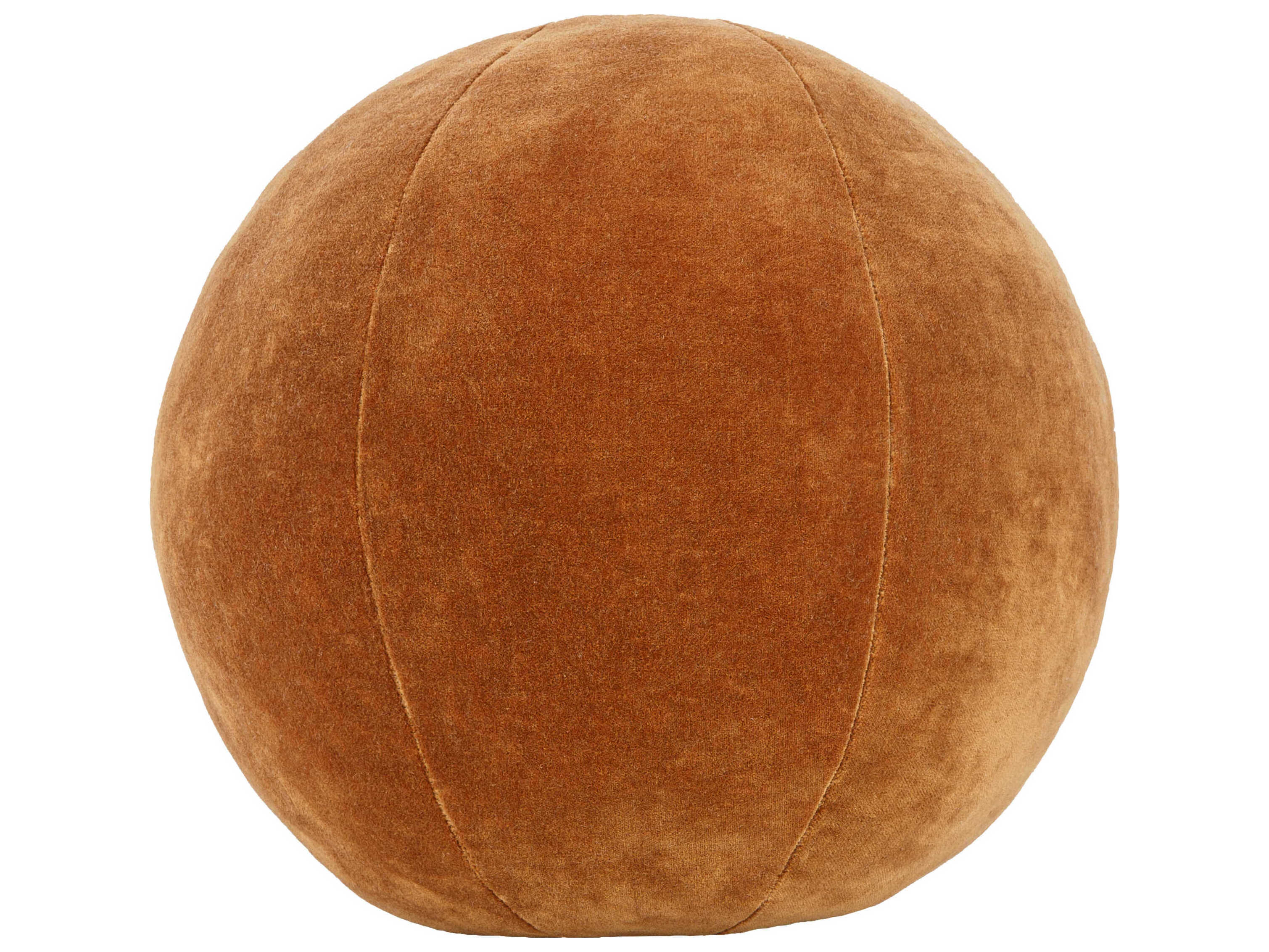 Surya Bola Rust Pillow