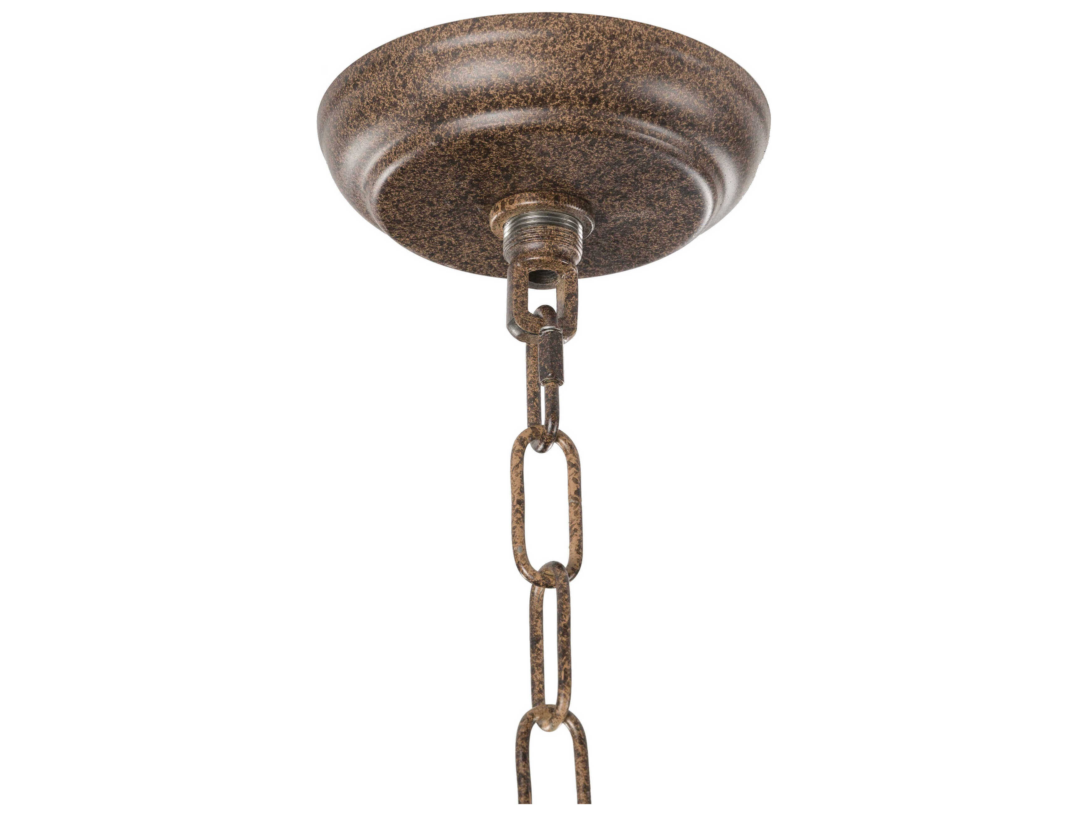 Surya Lombard 1-Light Metallic Bronze Pendant