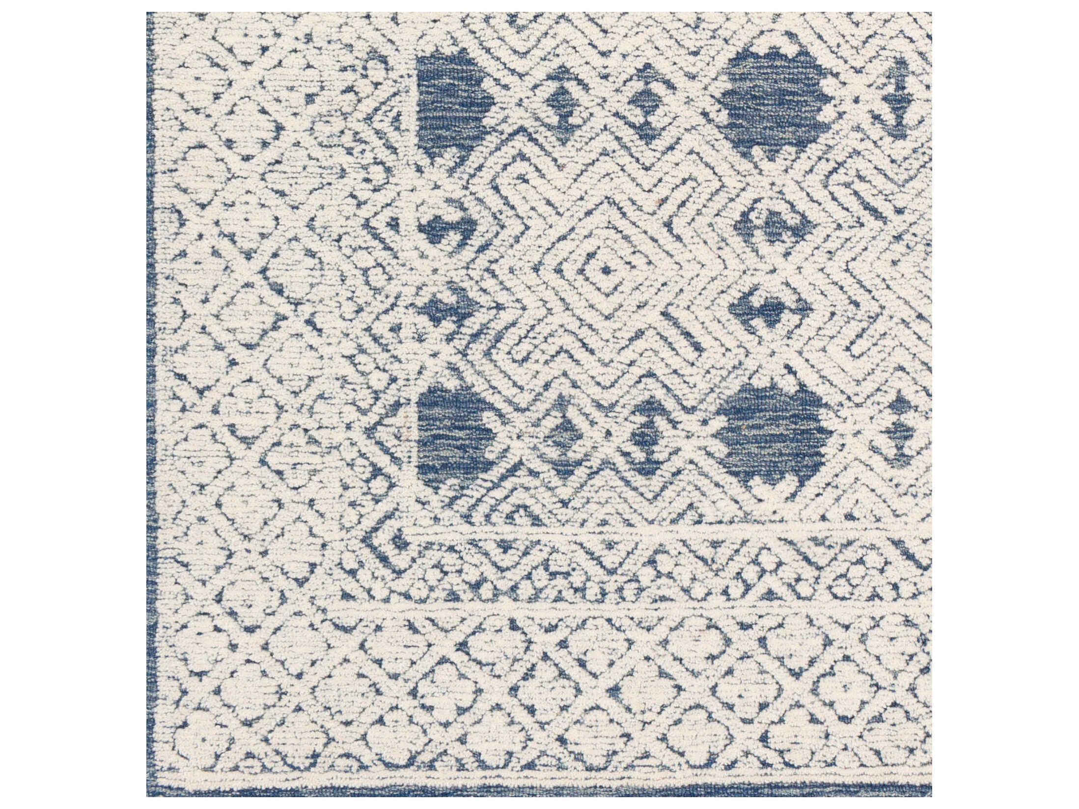 Surya Louvre Bordered Runner Area Rug