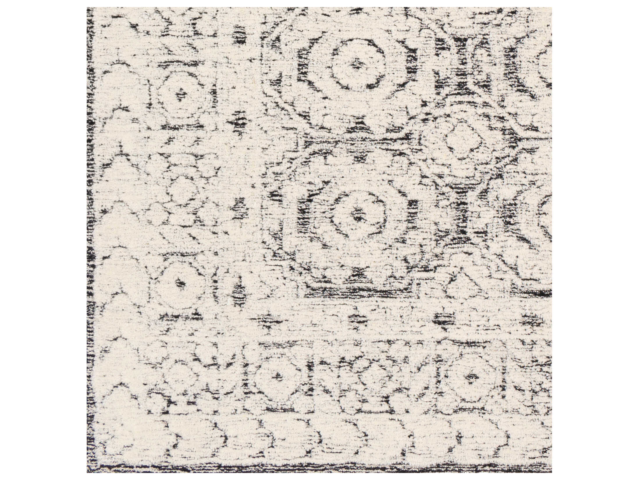 Surya Louvre Bordered Runner Area Rug