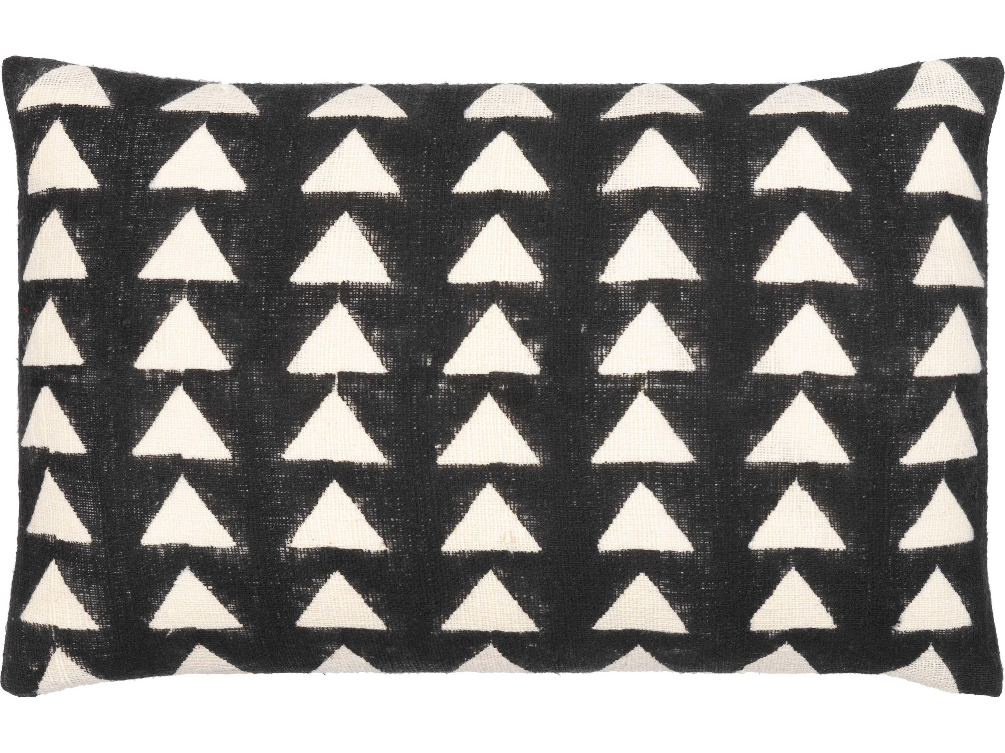 Surya Malian Black / Cream Pillow